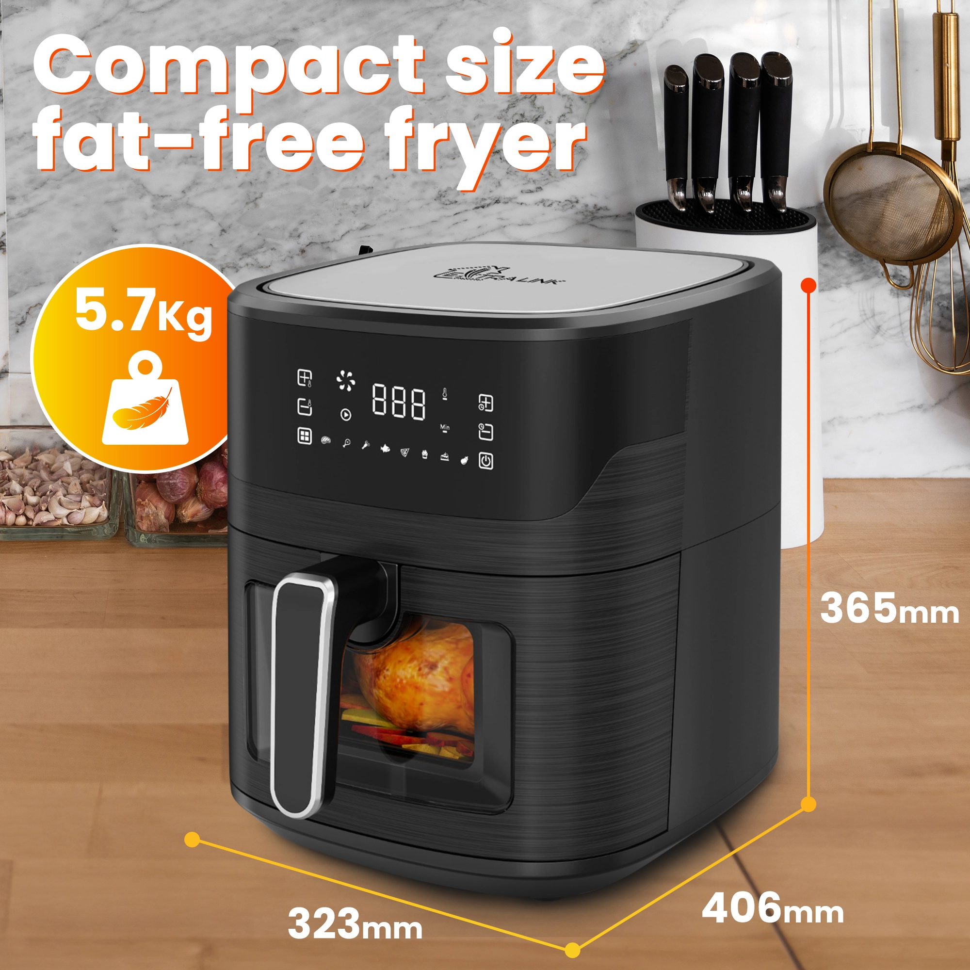 ФРИТЮРНИЦА EXTRALINK HOME 6,5 Л EU SJ-650