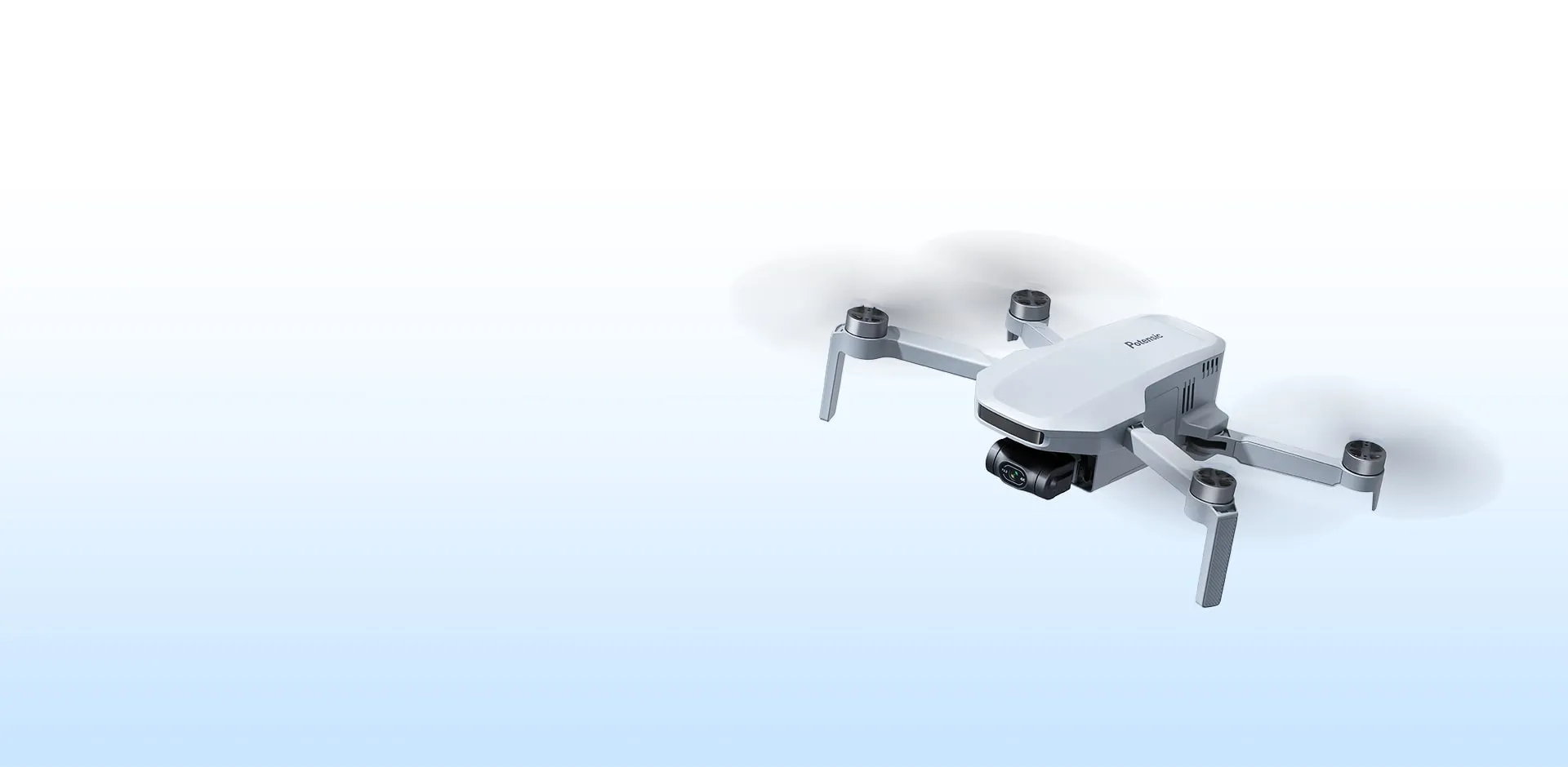 POTENSIC ATOM DRONE PLEGABLE 4K CARDÁN DE 3 EJES