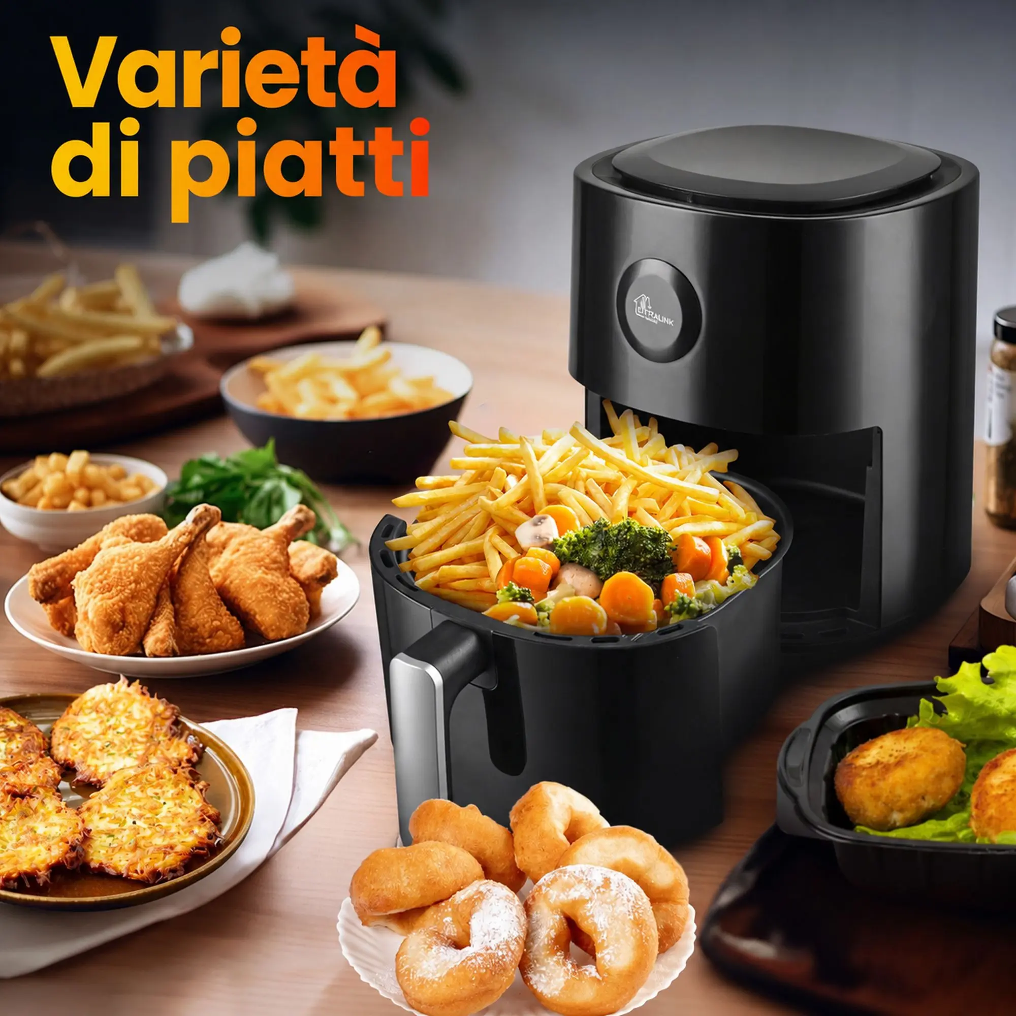 Programmi di preparazione dei piatti nella friggitrice Extralink SJ-400