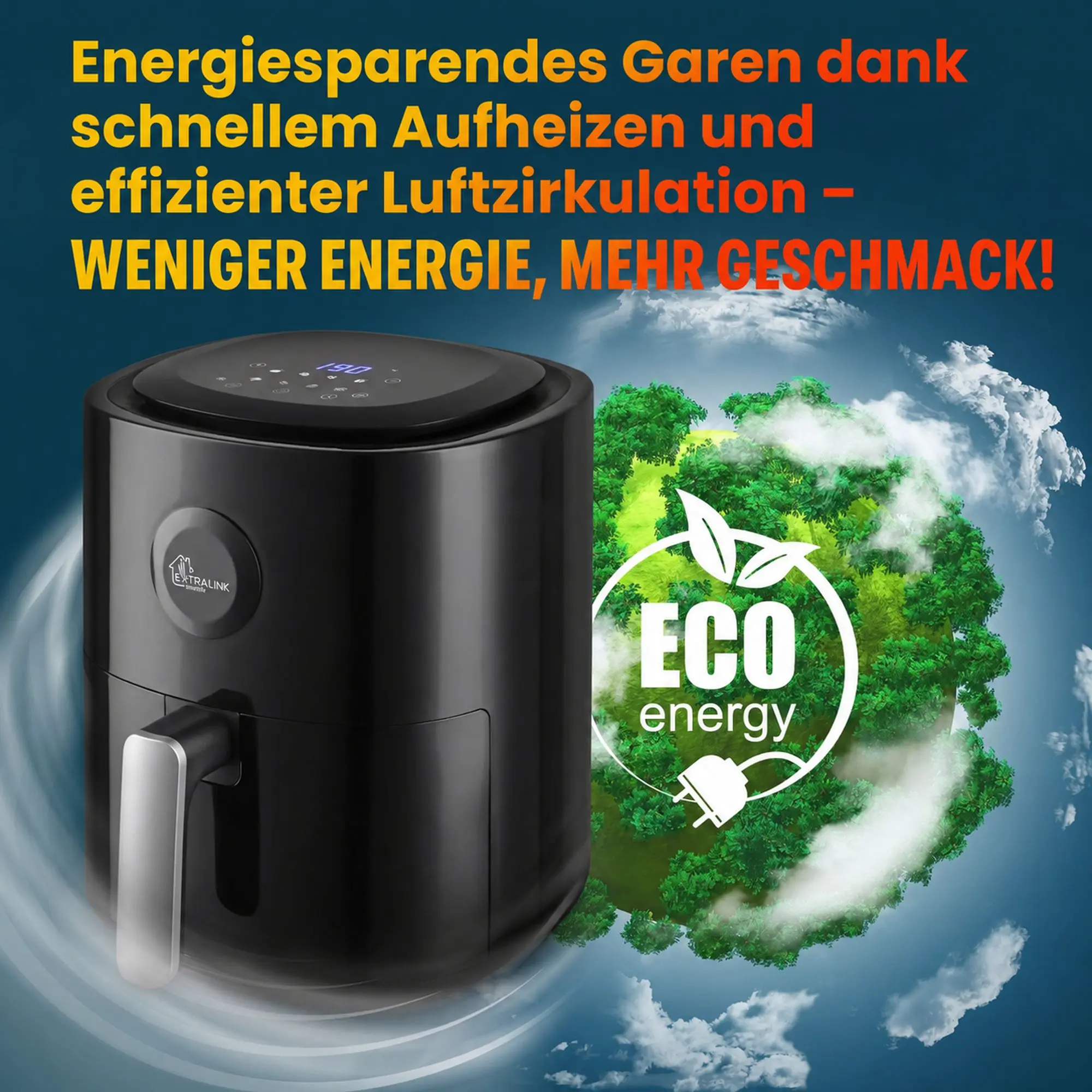 Temperaturregelung von 80 bis 200 Grad Celsius im Extralink SJ-400