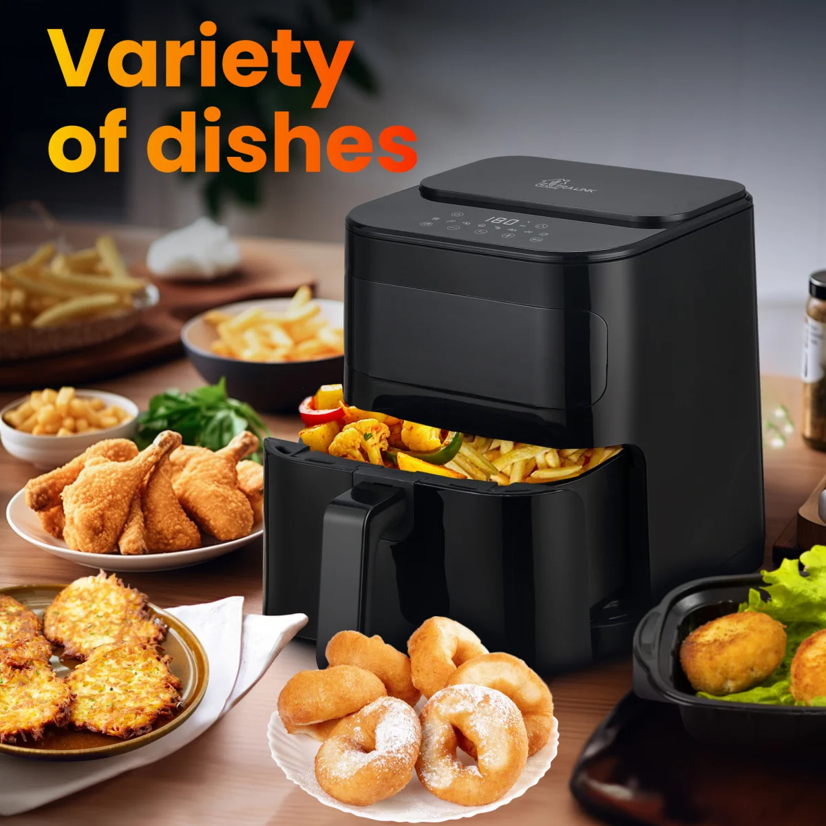 EXTRALINK HOME AIR FRYER 5.2L EU SJ-520