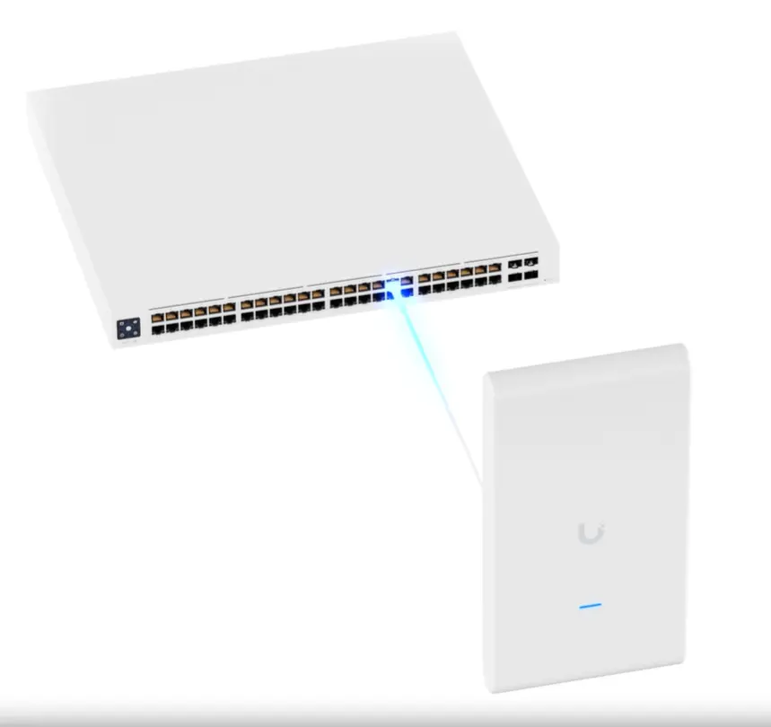 UBIQUITI U6-MESH-PRO-EU POLE- AND WALL-MOUNTABLE OUTDOOR WIFI 6 ACCESS POINT