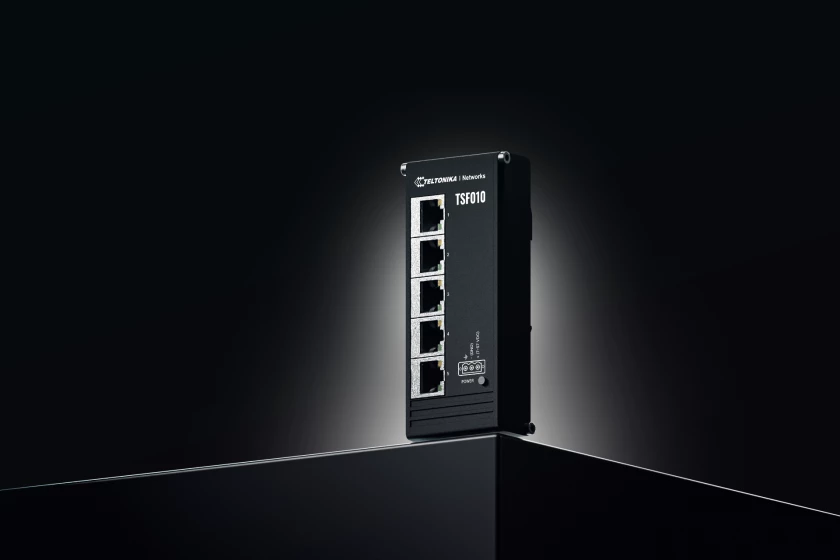 TELTONIKA TSF010 FLAT ETHERNET SWITCH