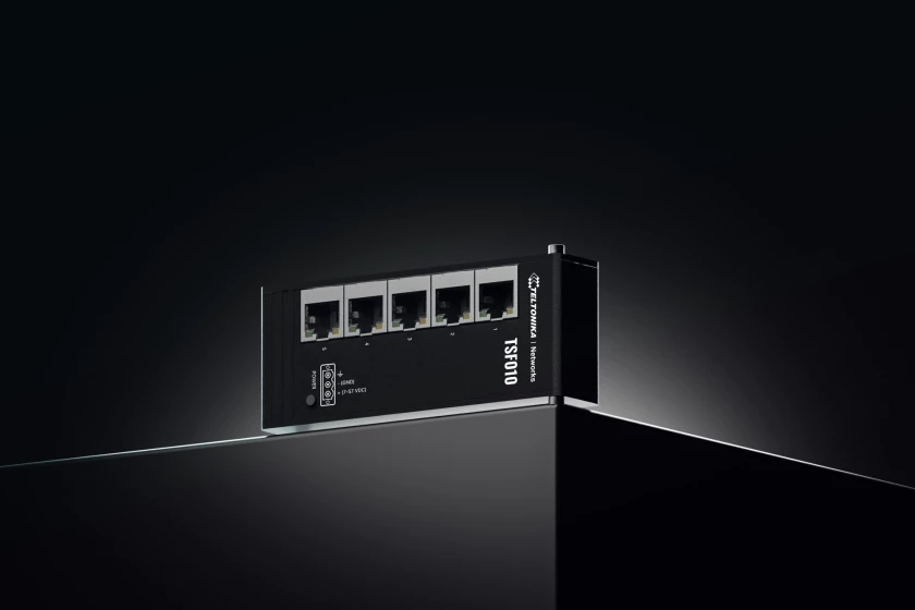 TELTONIKA TSF010 FLAT ETHERNET SWITCH