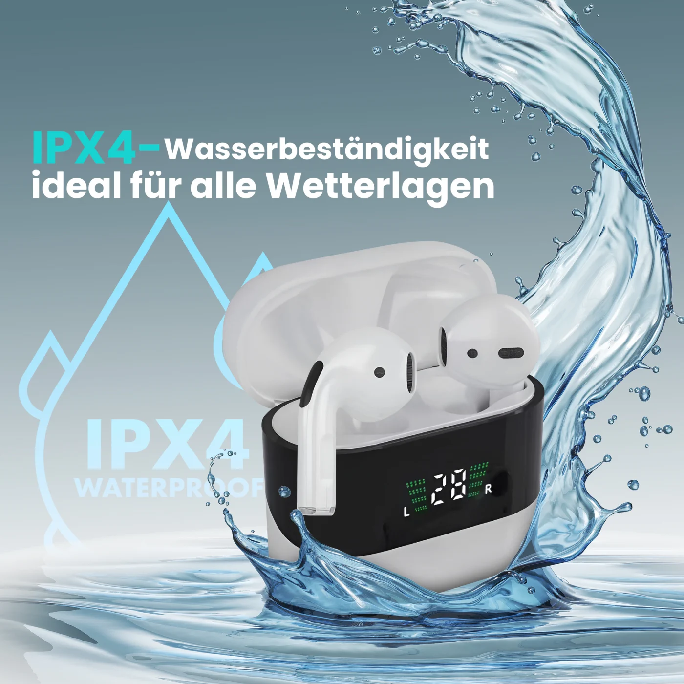 EXTRALINK LIFESTYLE KOPFHÖRER EVOSOUND V1.0 WEISS