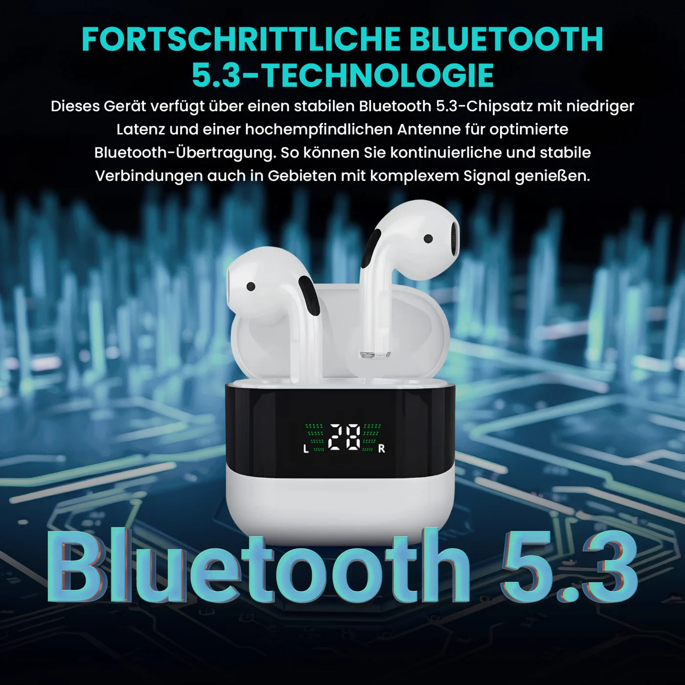 EXTRALINK LIFESTYLE KOPFHÖRER EVOSOUND V1.0 WEISS