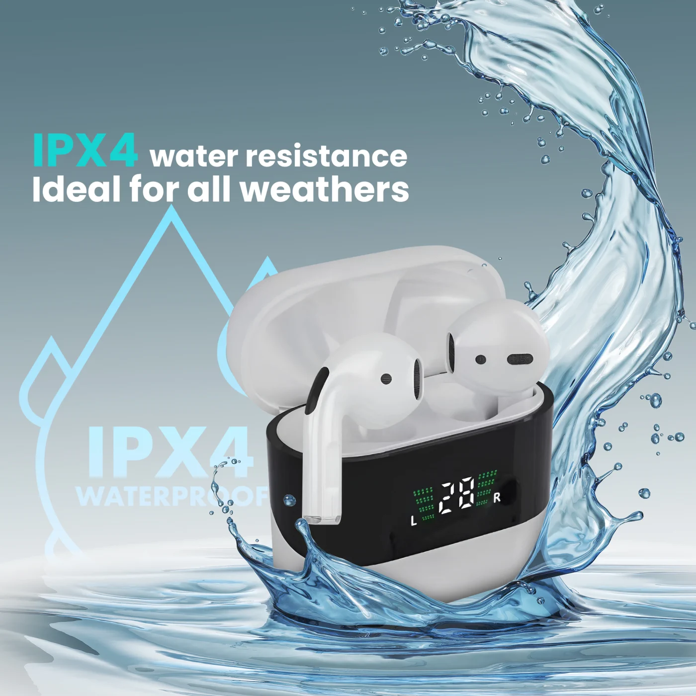 EXTRALINK LIFESTYLE AURICULARES EVOSOUND V1.0 BLANCO