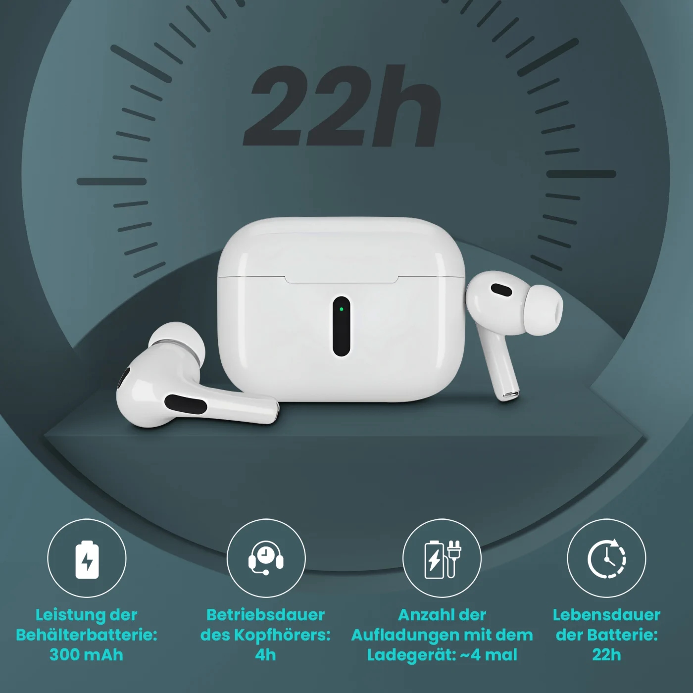 EXTRALINK LIFESTYLE KOPFHÖRER HARMONYSOUND V1.0 WEISS