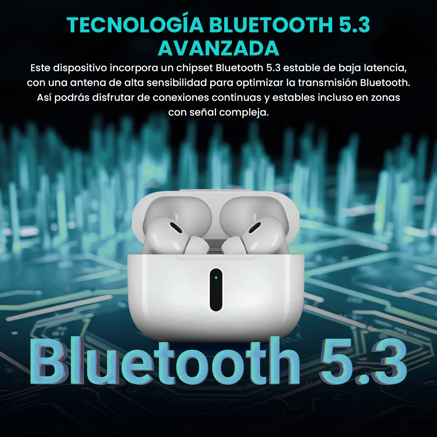 AURICULARES EXTRALINK LIFESTYLE HARMONYSOUND V1.0 BLANCO