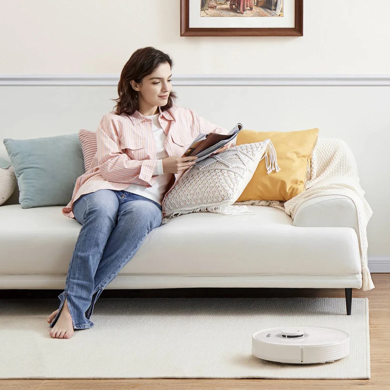 ASPIRADOR ROBÔ ROBOROCK Q7 MAX PRETO