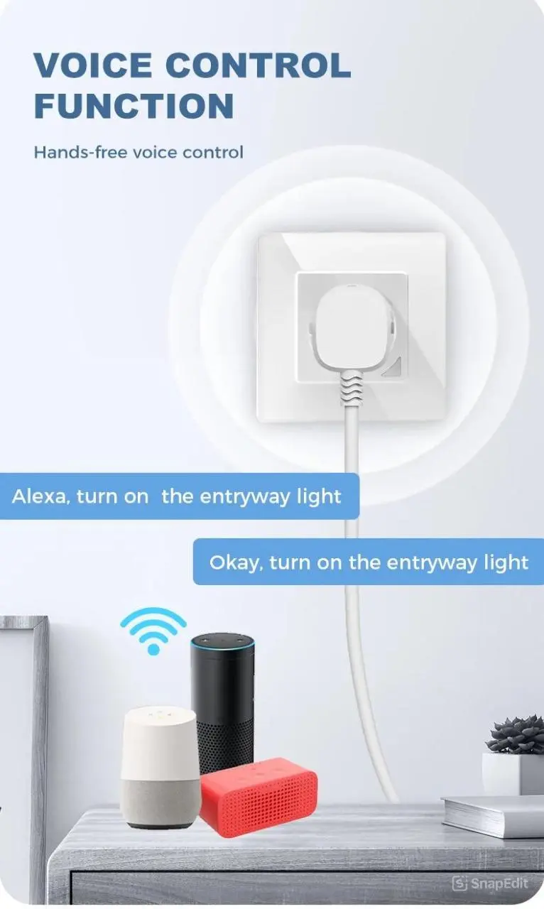 EXTRALINK SMART LIFE STECKDOSE 230V EINZELRAHMEN, WIFI , WEISS