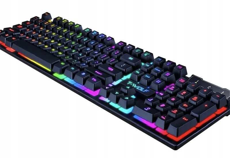 EXTRALINK GAMING SET TF200 2IN1 LED KEYBOARD+MOUSE