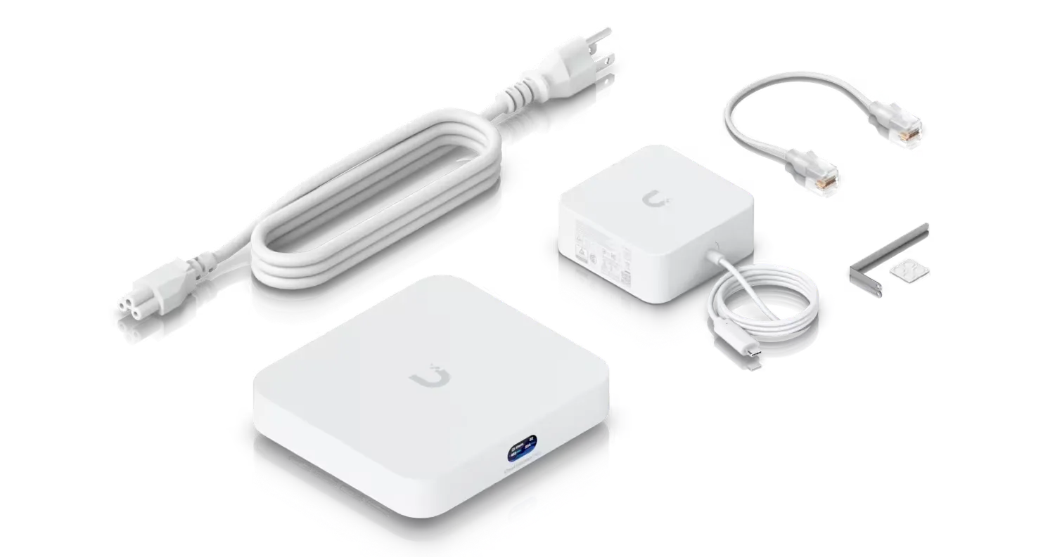 UBIQUITI UCG-MAX-EU MULTI-WAN UNIFI CLOUD GATEWAY WITH 2.5 GBPS THROUGHPUT, 512GB SSD PRE-INSTALLED