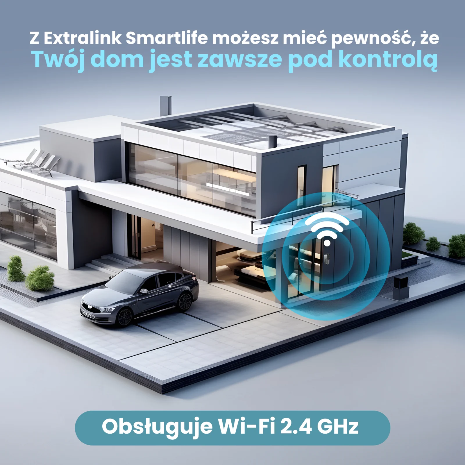 EXTRALINK SMARTLIFE INTELIGENTNY DOMOFON ZEWNĘTRZNY 1080P 5MP 708AD