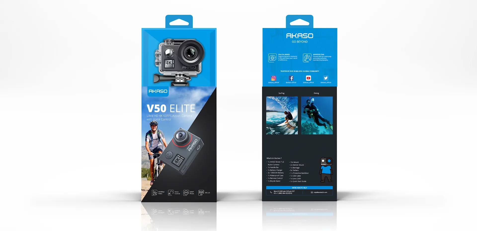 SPORTOVNÍ KAMERA AKASO V50 ELITE