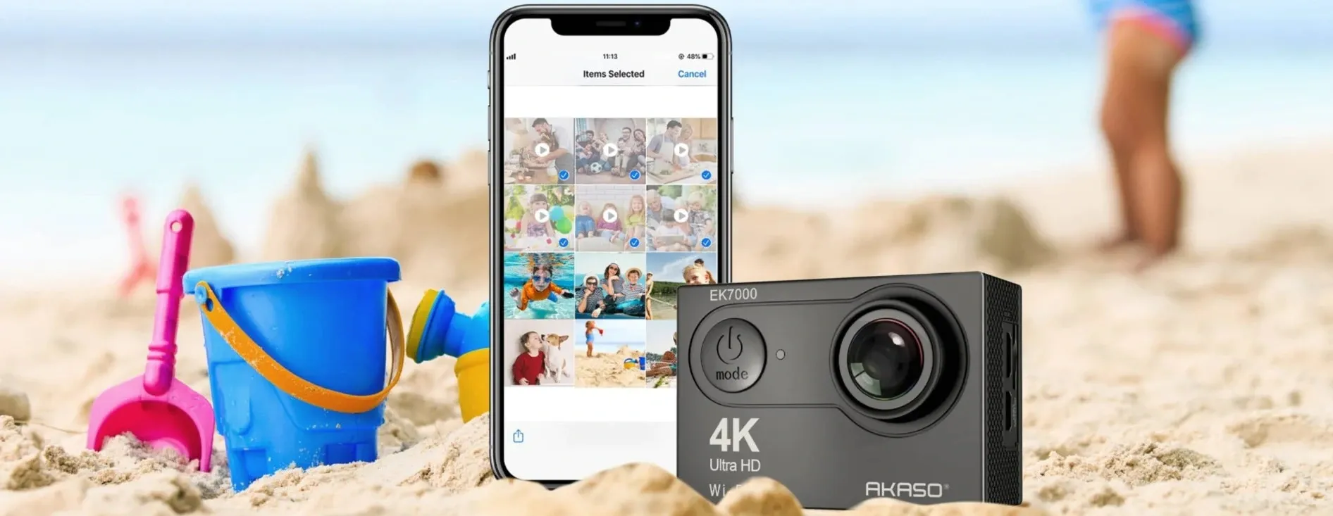 AKASO EK 7000 SPORTKAMERA