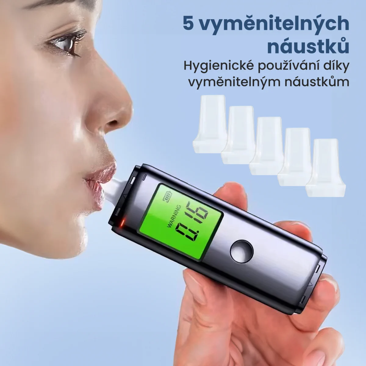EXTRALINK ALKOLOGIC PO-01 DOMÁCÍ POLOVODIČOVÝ ANALYZÁTOR DECHU
