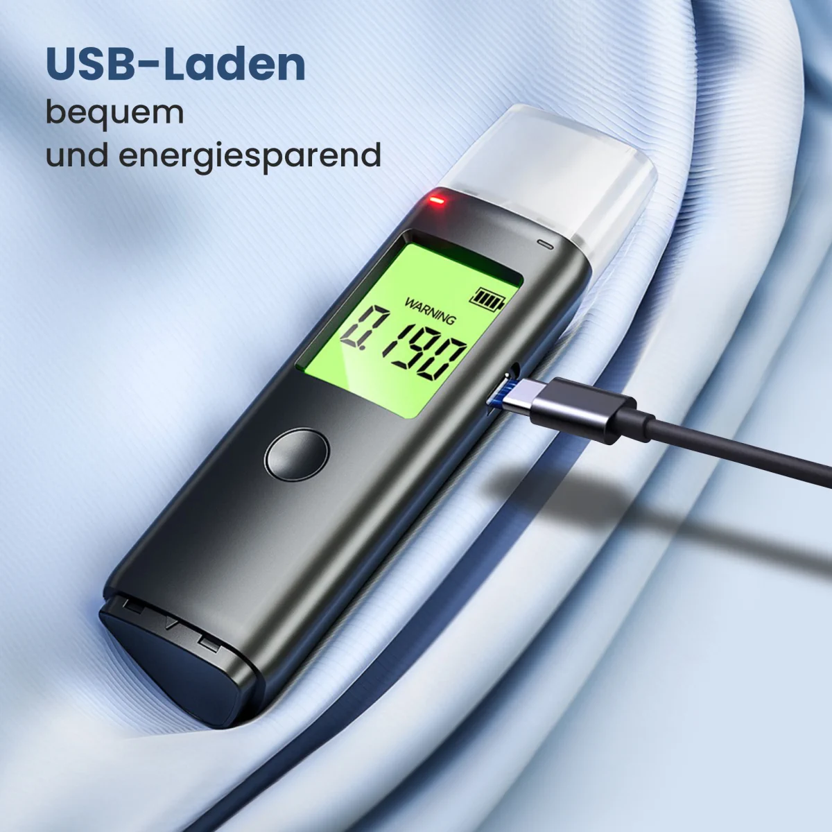 EXTRALINK ALKOLOGIC PO-01 FESTKÖRPER-ATEMLUFTMESSGERÄT FÜR ZUHAUSE