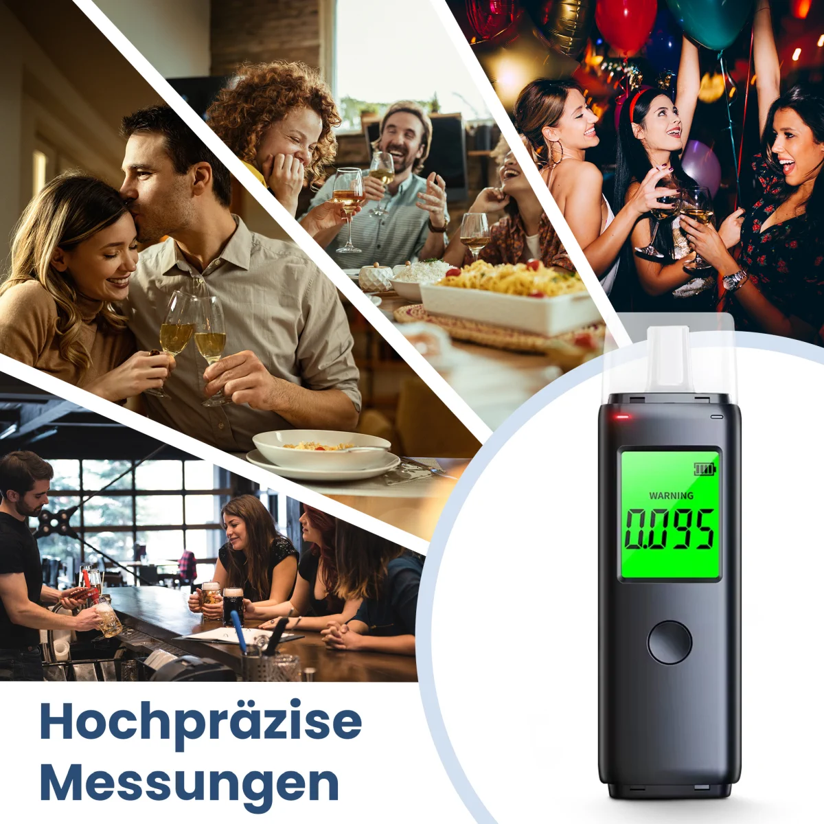 EXTRALINK ALKOLOGIC PO-01 FESTKÖRPER-ATEMLUFTMESSGERÄT FÜR ZUHAUSE