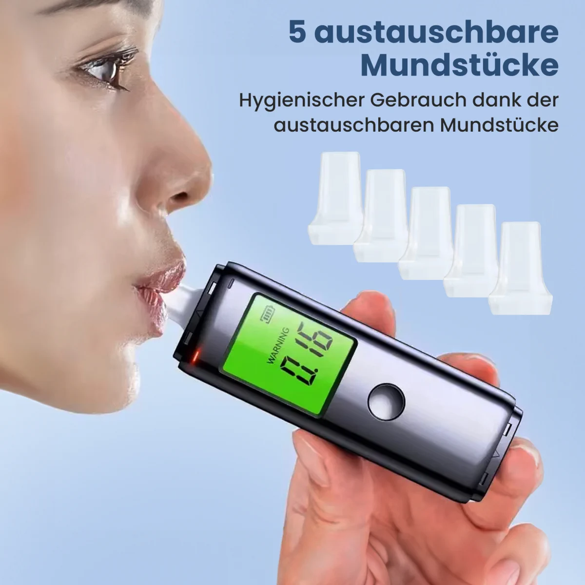 EXTRALINK ALKOLOGIC PO-01 FESTKÖRPER-ATEMLUFTMESSGERÄT FÜR ZUHAUSE