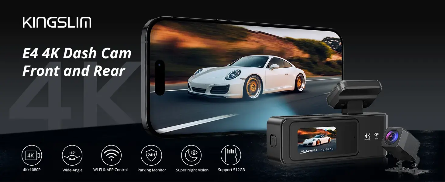 KINGSLIM E4 DASH CAMERA
