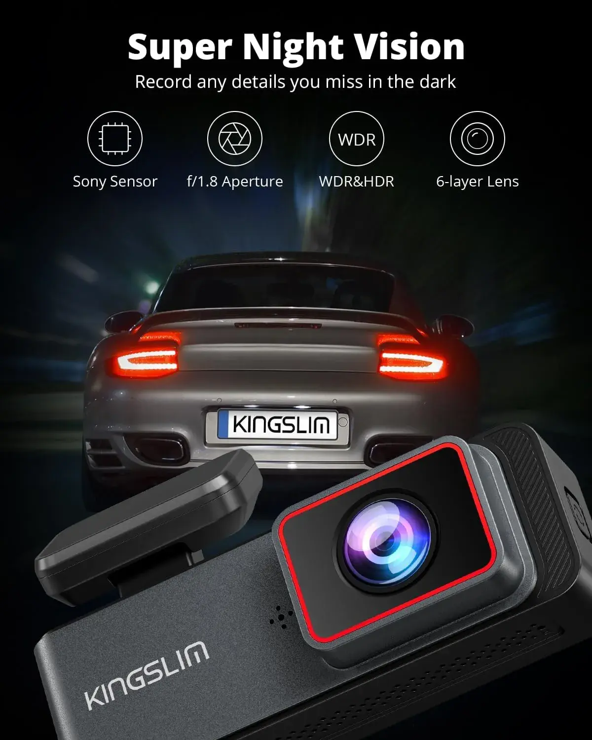 KINGSLIM E4 DASH CAMERA