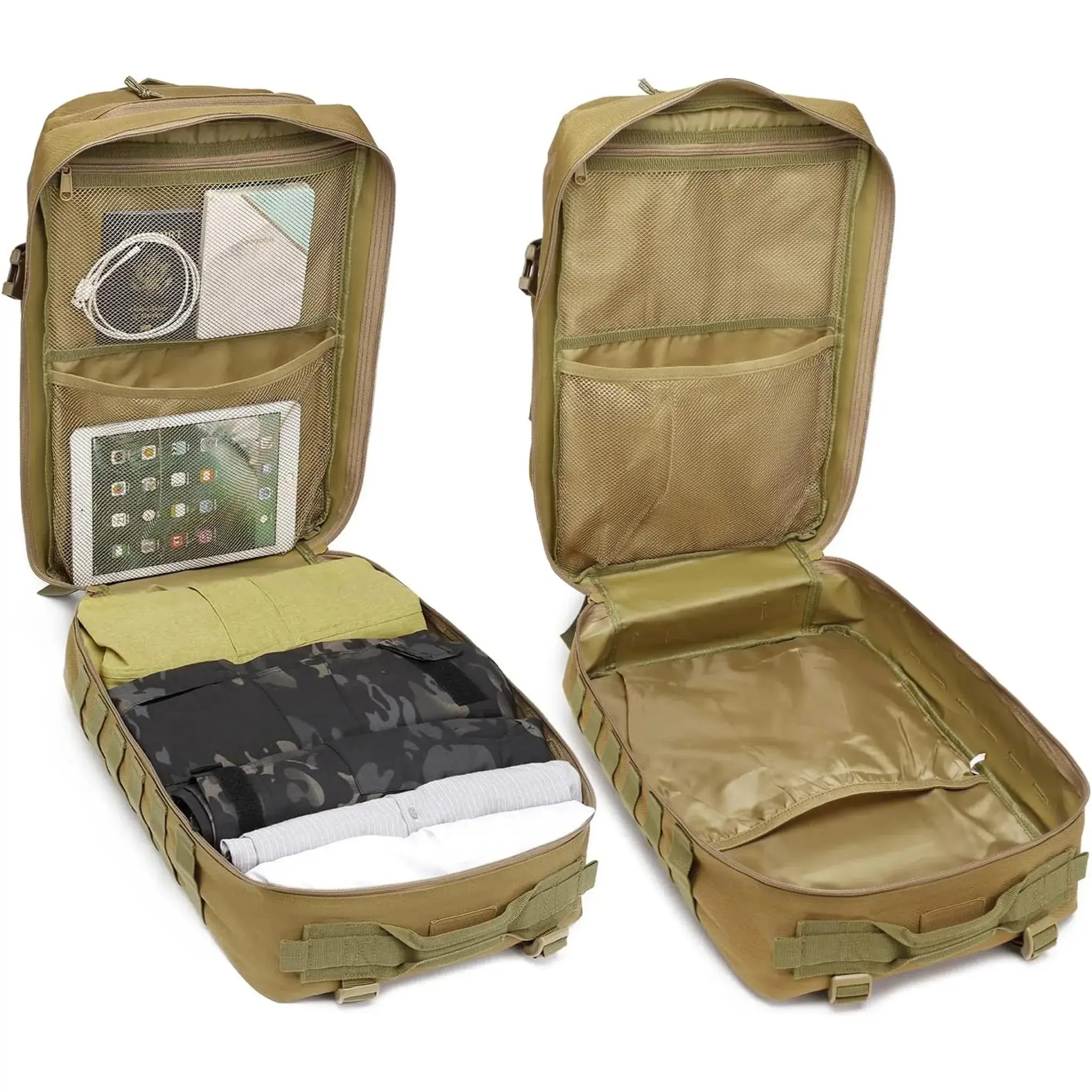EXTRALINK ZAINO SCUOLA MILITARE TATTICO VIAGGIO UOMO GRANDE 45L MIL-1115