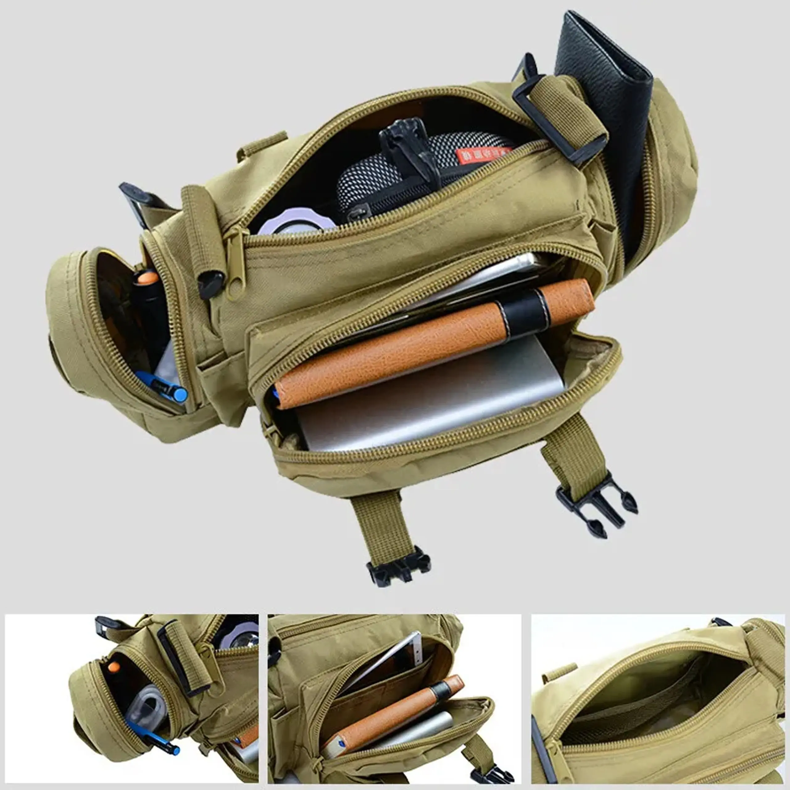 EXTRALINK RIÑONERA MILITAR BOLSA TÁCTICA BOLSA MILITAR MIL-662
