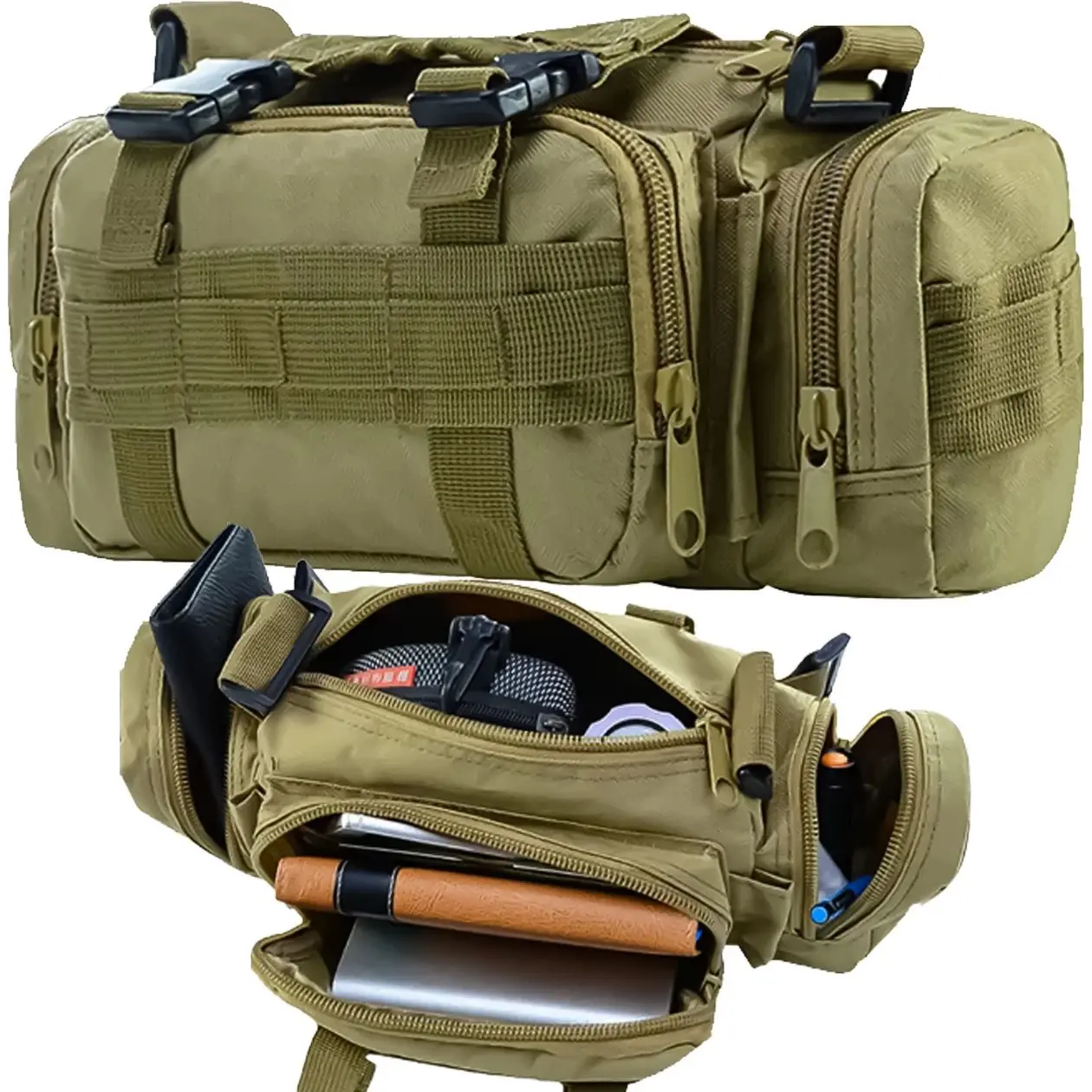 EXTRALINK RIÑONERA MILITAR BOLSA TÁCTICA BOLSA MILITAR MIL-662