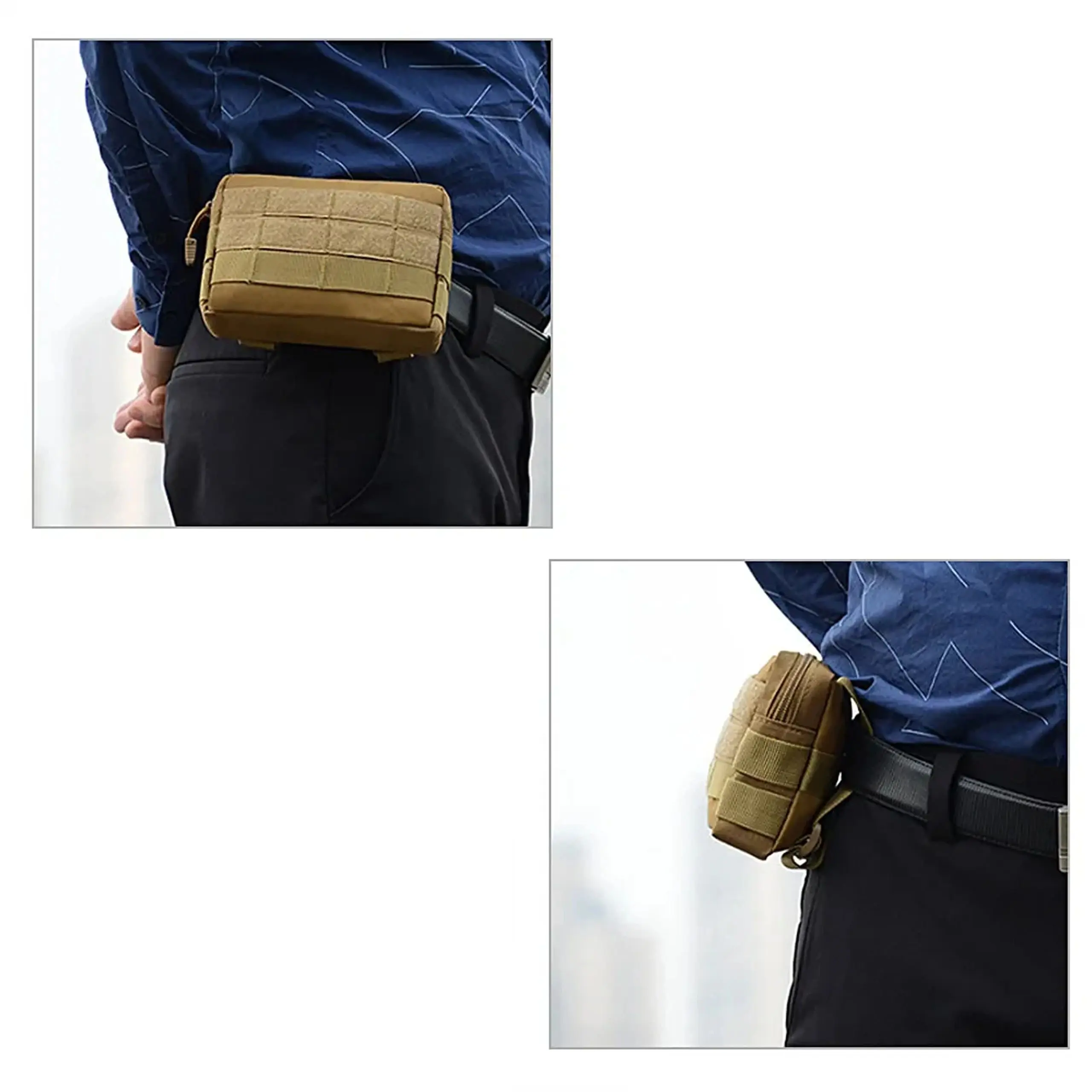 EXTRALINK MILITARY KIESZEŃ TAKTYCZNA TORBA BIODROWA SASZETKA MOLLE MIL-663