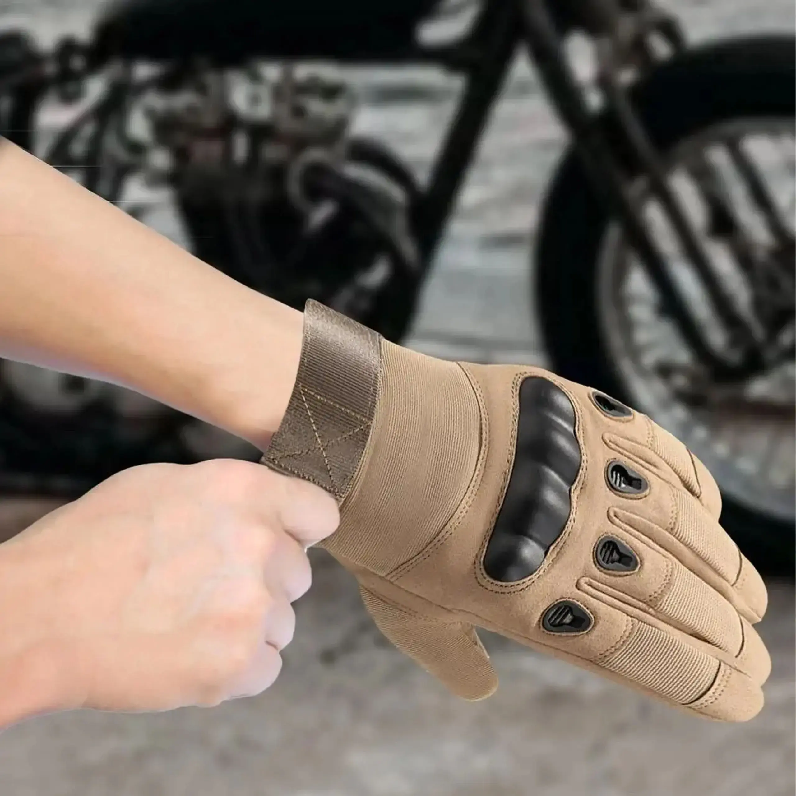 EXTRALINK MILITÄRISCHE TAKTISCHE KAMPFHANDSCHUHE ÜBERLEBEN TOUCH L MIL-696