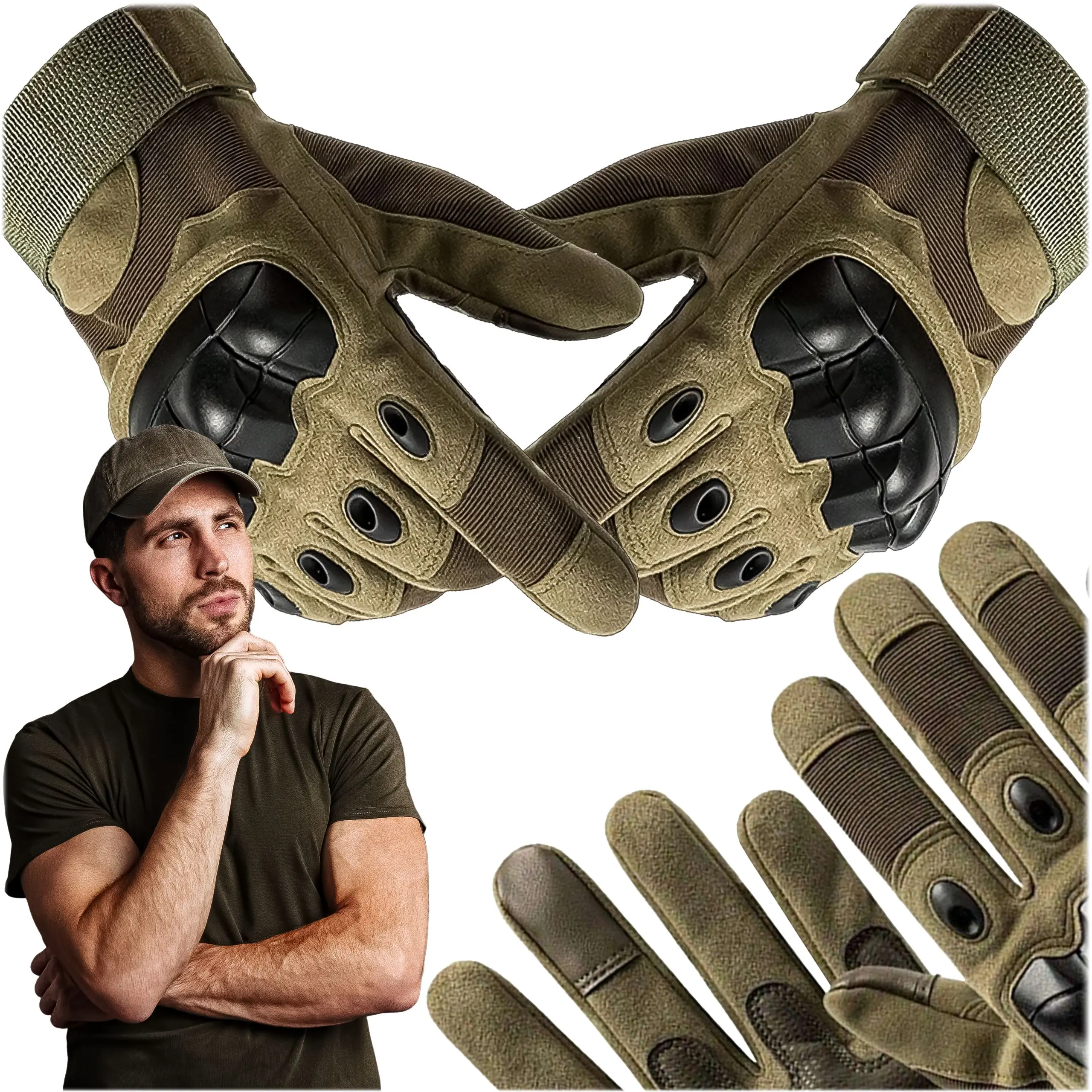EXTRALINK MILITARY TACTICAL COMBAT GLOVES SURVIVAL TOUCH XL MIL-681