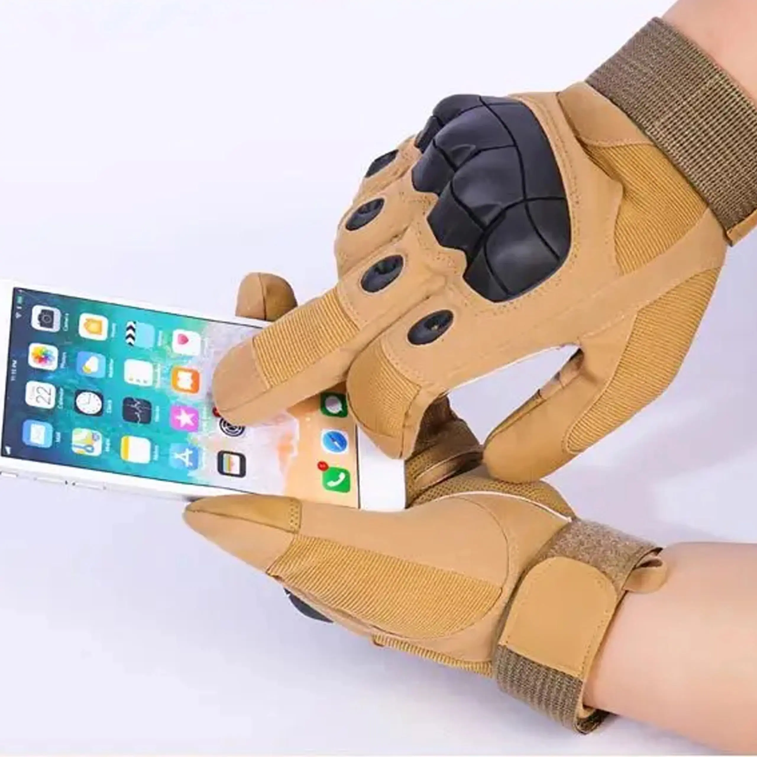 EXTRALINK GUANTES MILITARES TÁCTICOS DE COMBATE SUPERVIVENCIA TOUCH L MIL-680