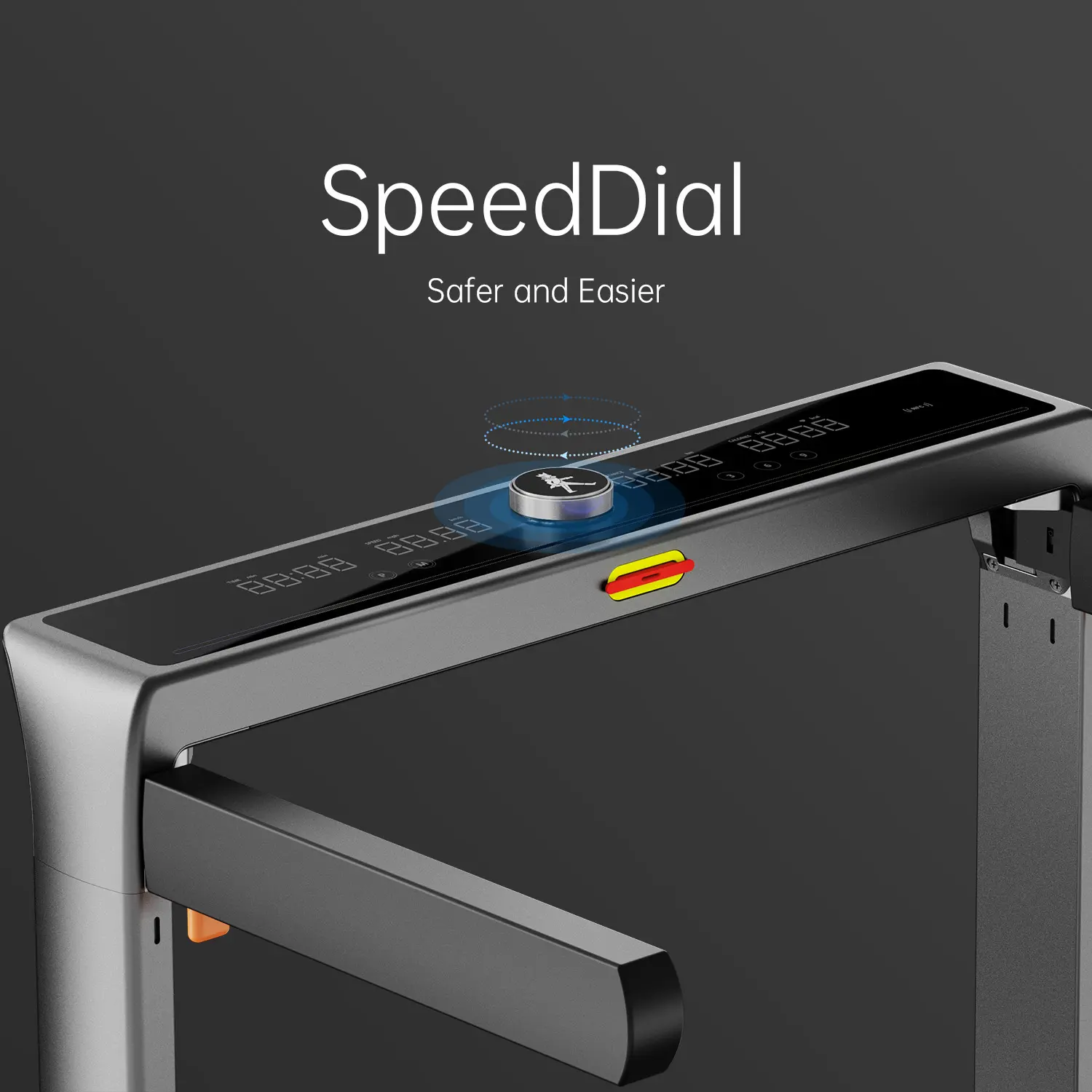 KINGSMITH MX16+ TREADMILL-VERTICAL FOLD+SIDE HANDRAIL 1.5 HP (1-16KM/H)