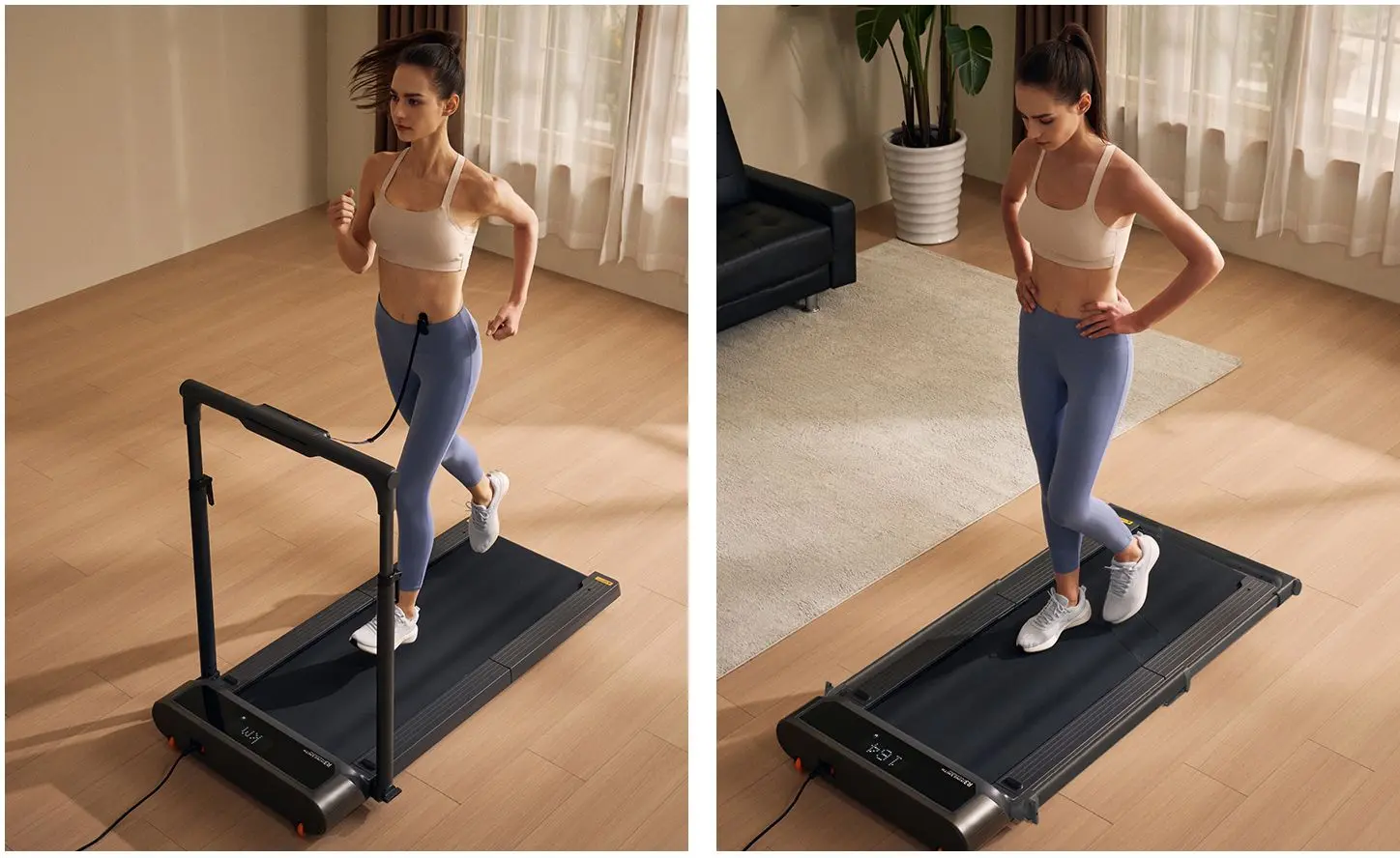 KINGSMITH R3 HYBRID+ TREADMILL-SIDE HANDRAIL 1.0 HP (1-12KM/H)