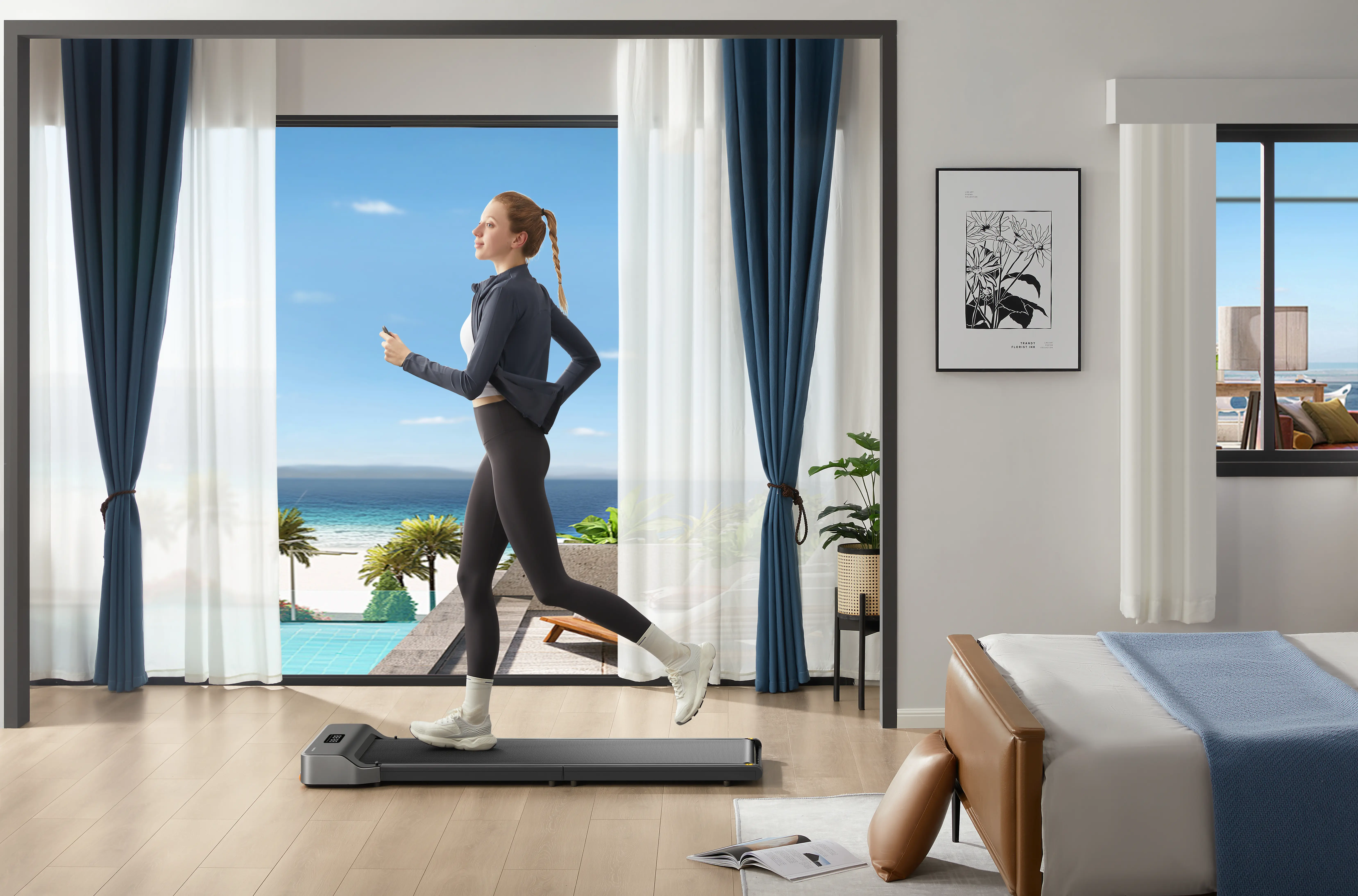 KINGSMITH Z1 FOLD WALKING DEVICE 1.0 HP (1-6KM/H)