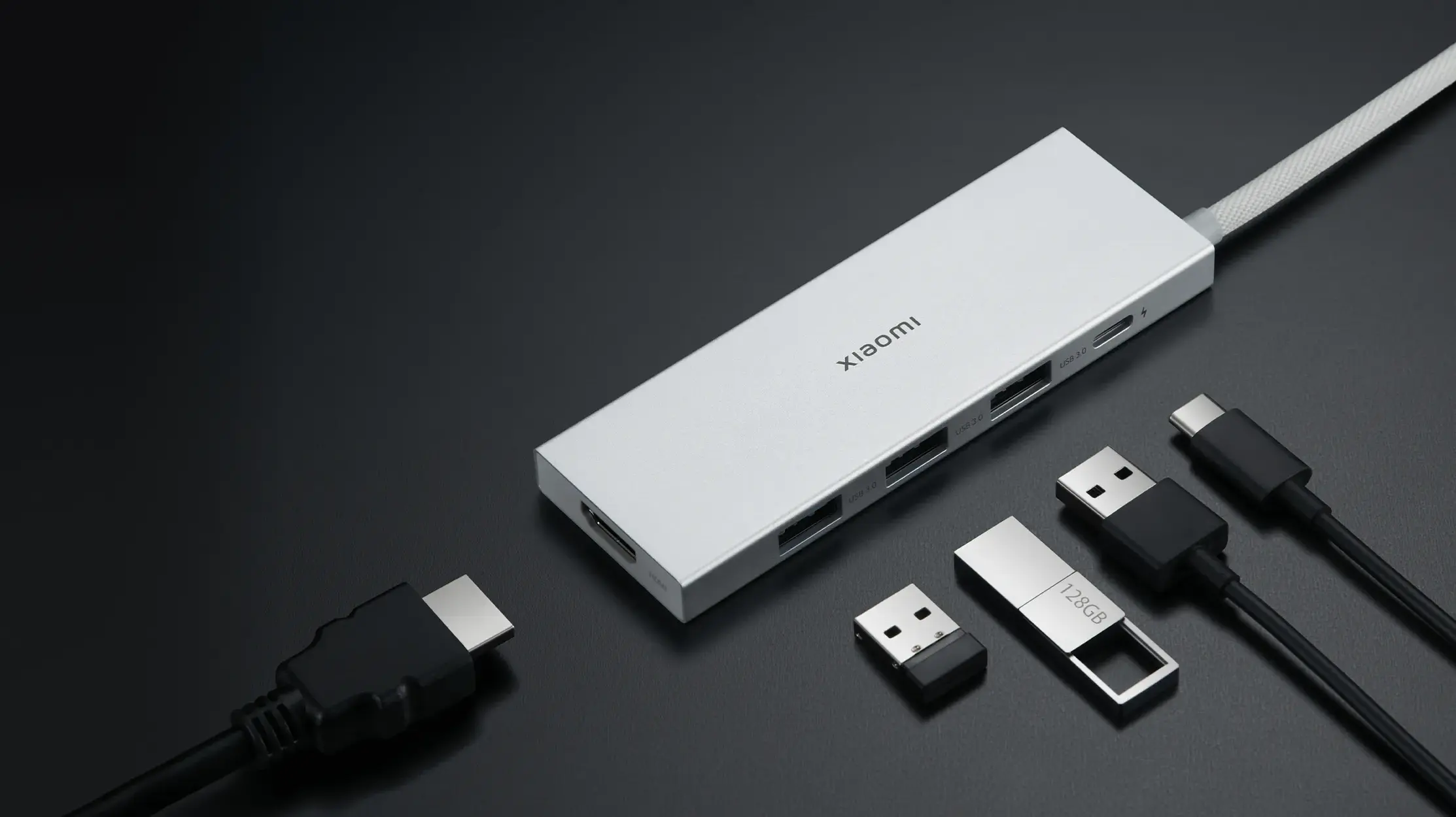 XIAOMI 5 EN 1 HUB TIPO-C, 57780