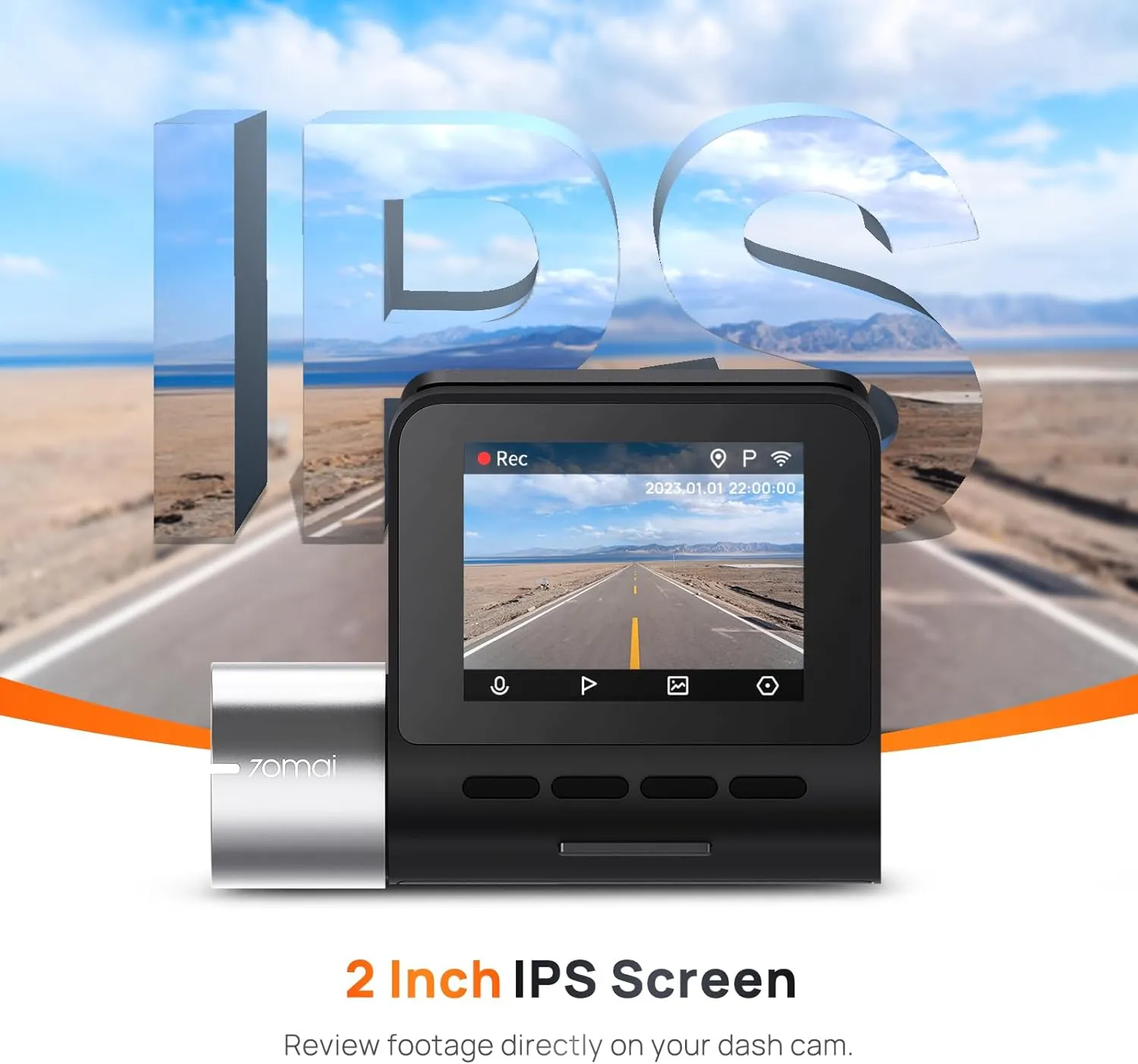 70MAI DASH CAM WIFI/GPS A510-1 SET