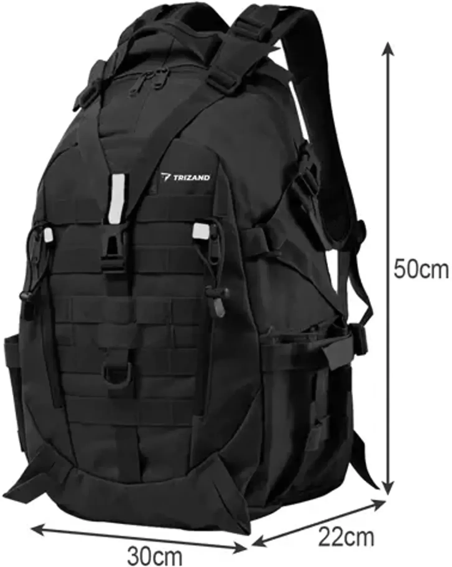 EXTRALINK PLECAK MILITARNY/TURYSTYCZNY CZARNY