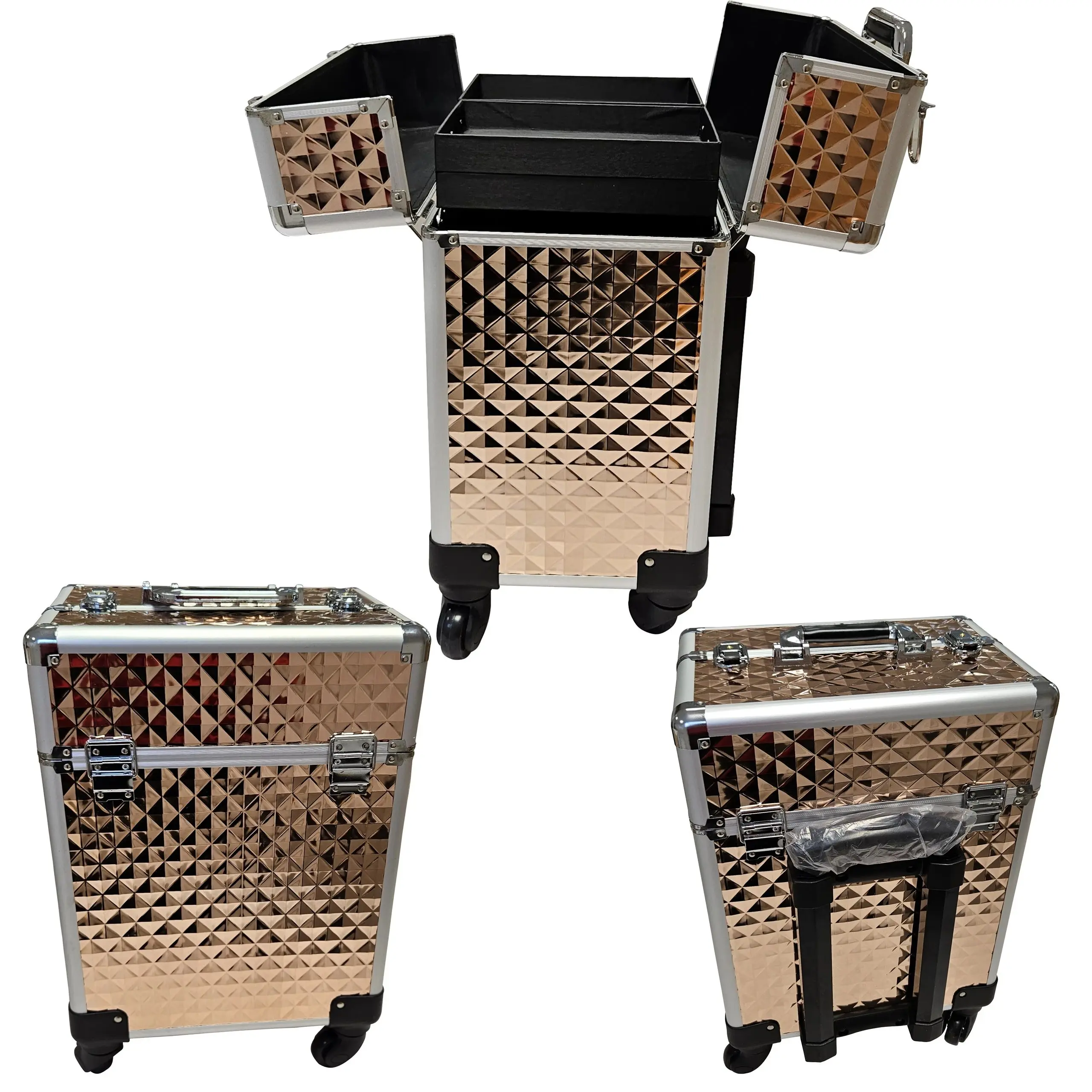 EXTRALINK LIFESTYLE WOMEN'S COSMETIC CASE ORGANIZER 3IN1 241