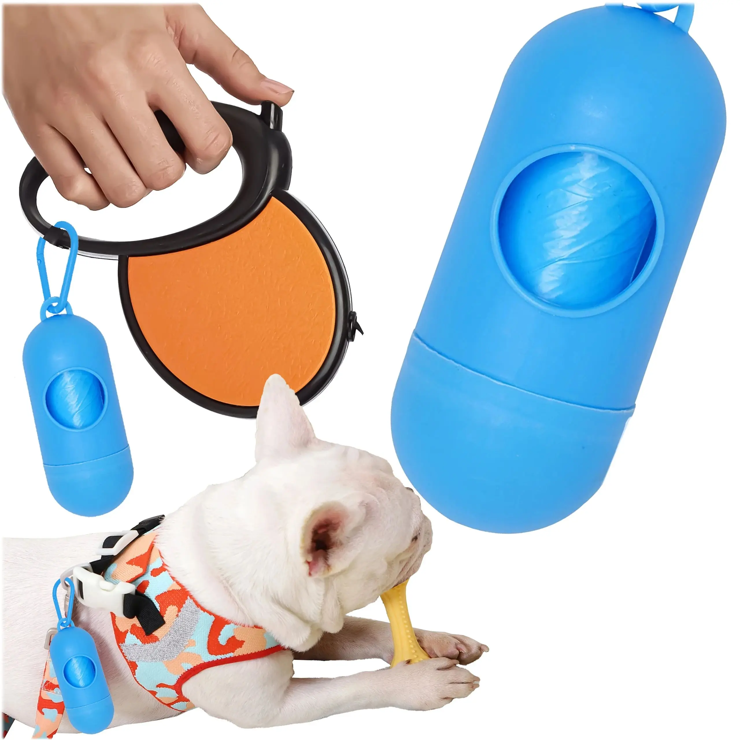 EXTRALINK PETS ETUI POJEMNIK PUDEŁKO NA WORECZKI WORKI NA PSIE ODCHODY KUPY UNIWERSALNE PET-781