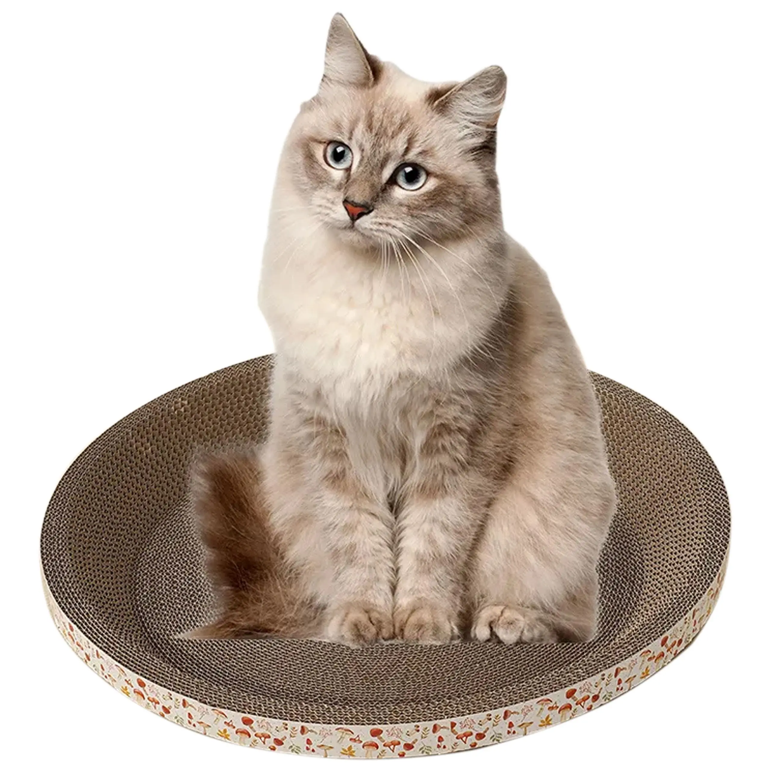 EXTRALINK PETS DRAPAK DLA KOTA KARTONOWY OKRĄGŁY MISKA LEGOWISKO 30 CM DO DRAPANIA PET-763