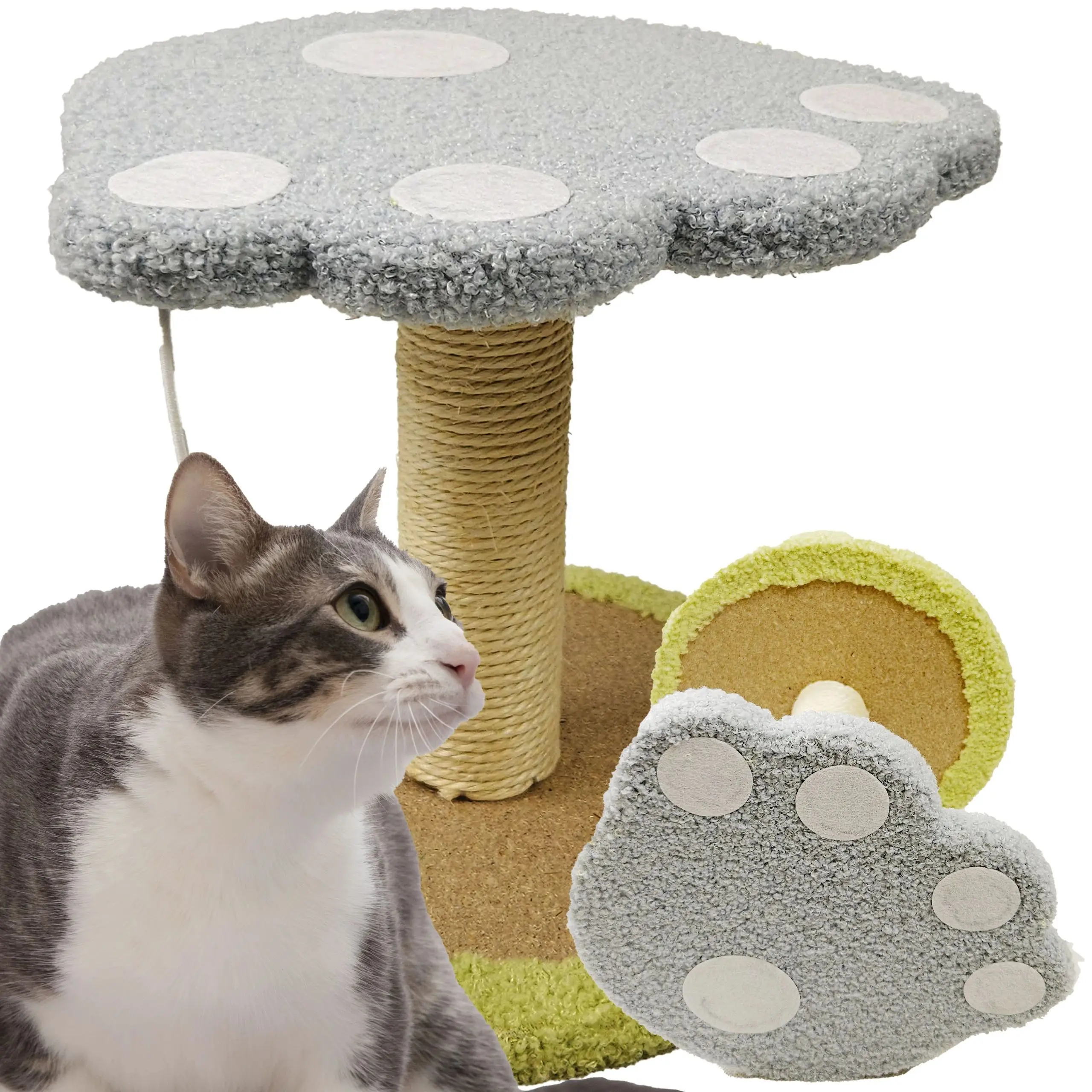 EXTRALINK PETS DRAPAK DLA KOTA KOTÓW KOCIĄT SŁUPEK WIEŻA LEGOWISKO PIŁKA ZABAWKA MIĘKKI PET-770