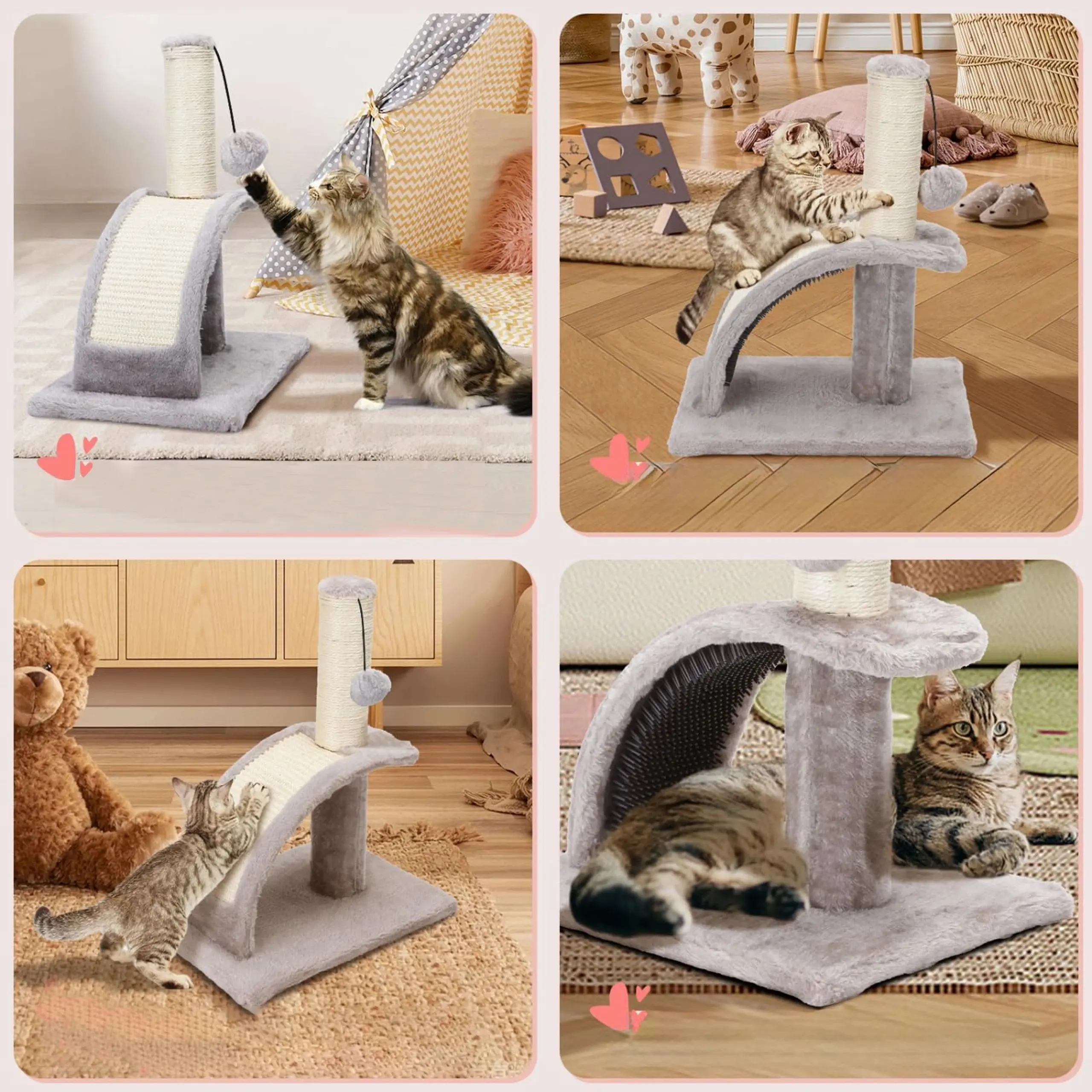 EXTRALINK PETS DRAPAK DLA KOTA KOTÓW KOCIĄT LEGOWISKO SŁUPEK SZCZOTKA ZABAWKA PIŁECZKA PET-772