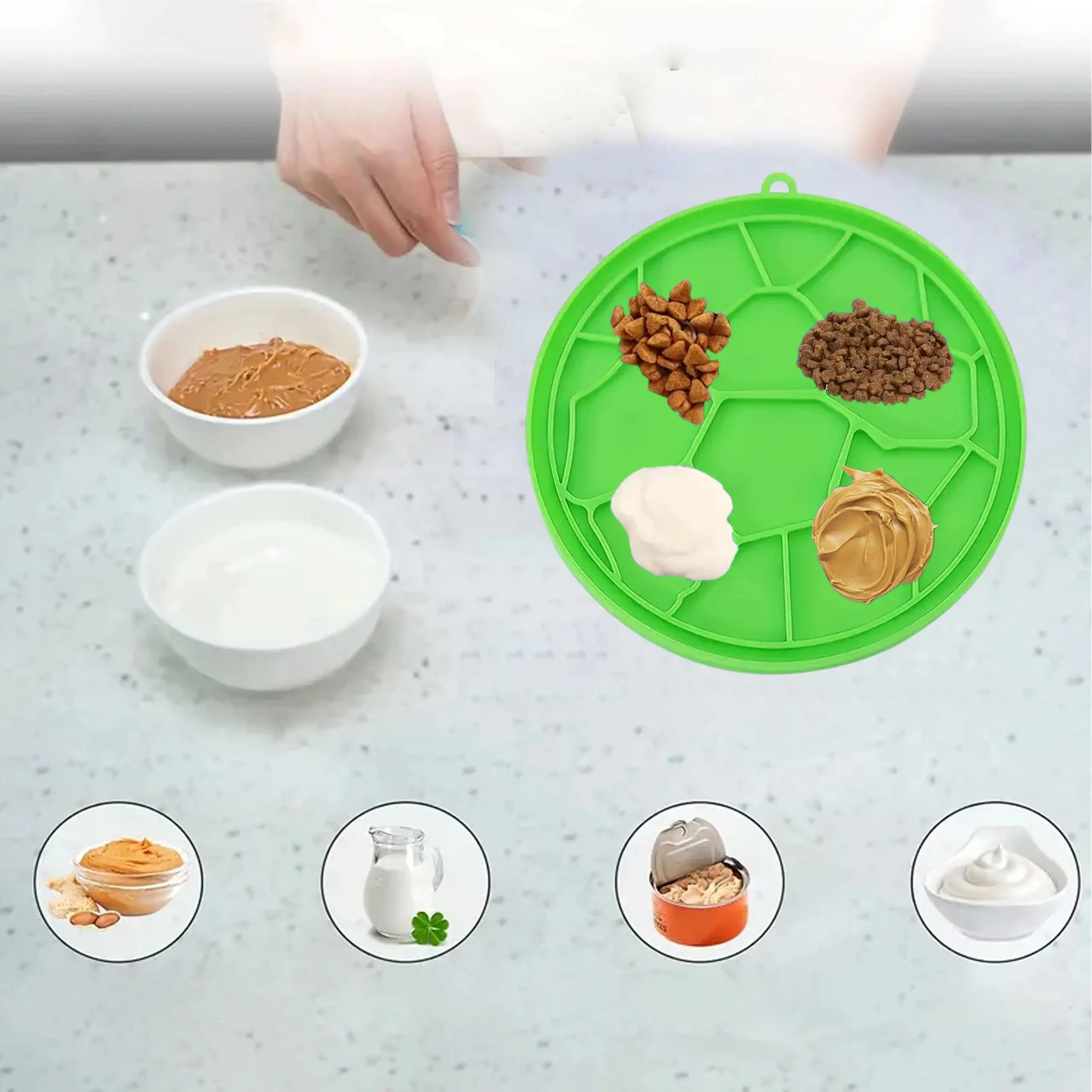 EXTRALINK PETS PERRO GATO BANDEJA ANTIESTRÉS LAMER CALMARSE PET-755