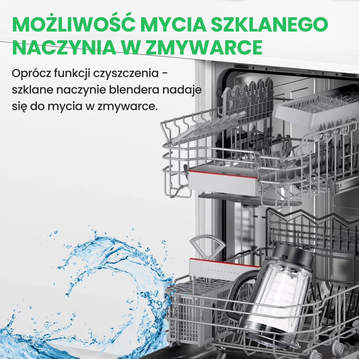 EXTRALINK COPO MISTURADOR DOMÉSTICO ECRÃ TÁCTIL 1200W L-10B