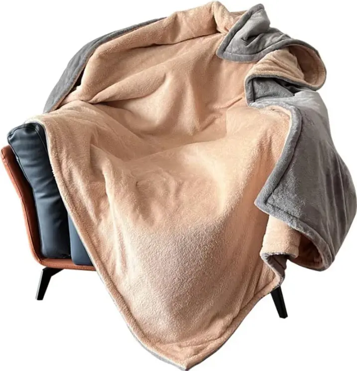 EXTRALINK DUŻY KOC ELEKTRYCZNY CIEPŁY 180X155 GRUBA MATA GRZEWCZA Z REGULACJĄ XXL-284