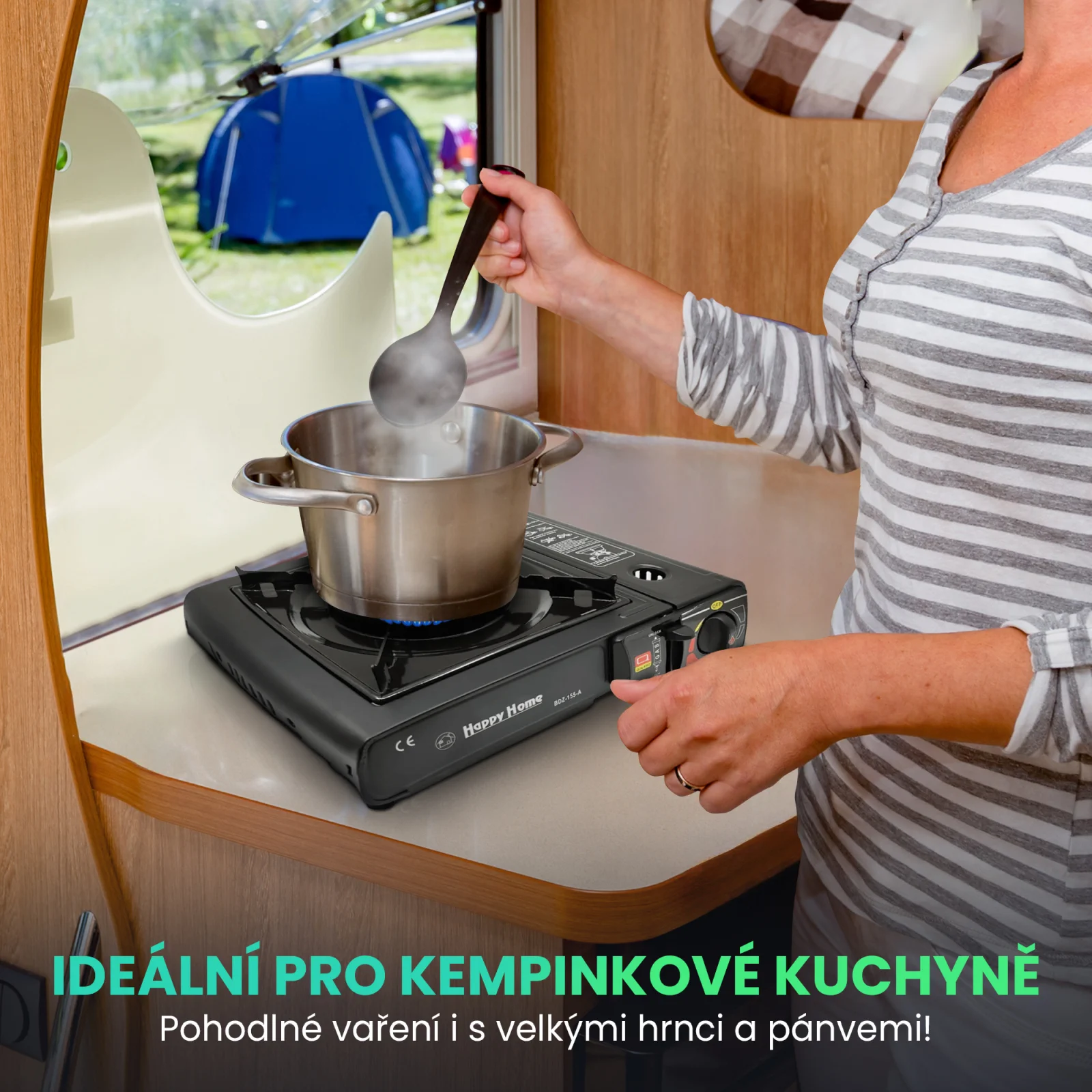 EXTRALINK 2v1 KARTUSOV&Eacute; BALEN&Iacute; N&Aacute;BYTEK TURISTICK&Aacute; KUCHYNĚ