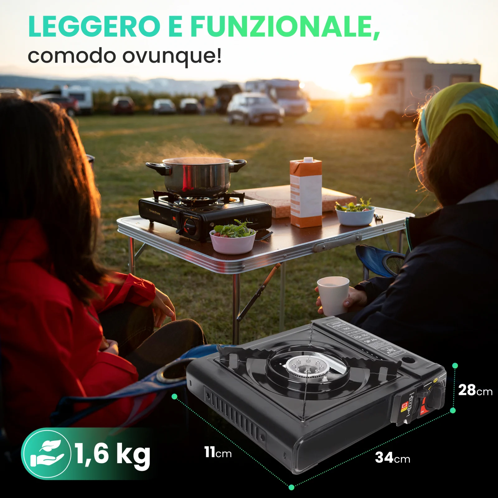 EXTRALINK 2in1 CARTUS PACKAGING ARREDAMENTO CUCINA TURISTICA