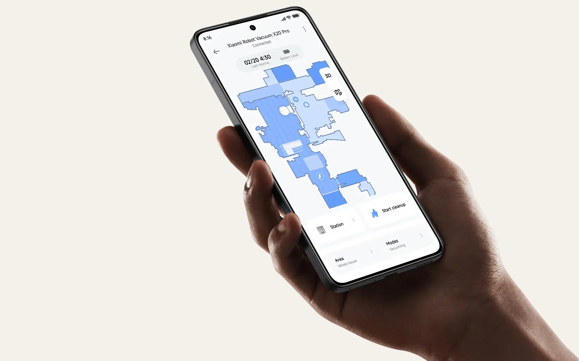 XIAOMI ROBOT VACUUM X20 PRO, D102GL, 57873